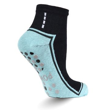 Socked ABS-Socken Antirutschsocken (Beutel, 4-Paar, 4 verschiedene Farben) Stoppersocken