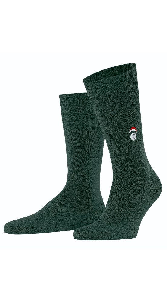 Socken Tagessocke Airport Santa Claus (Christmas/Weihnachten) grün Herren