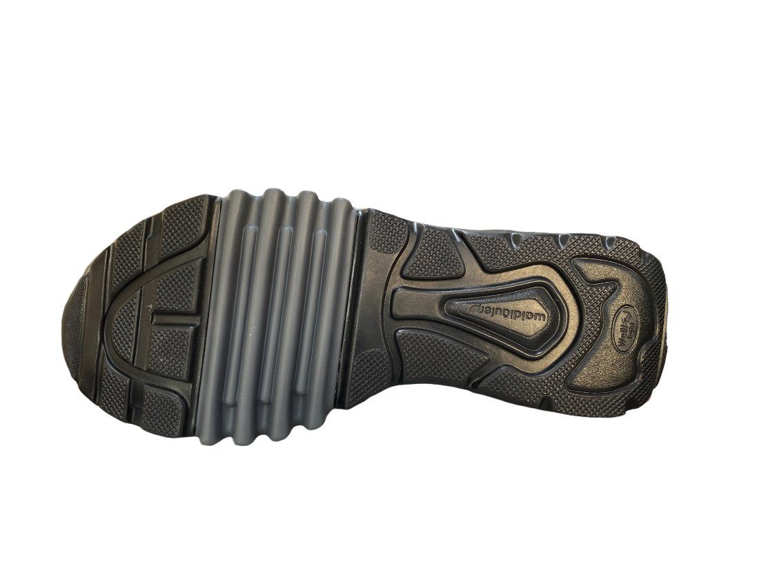 Waldläufer Waldläufer-Tex Herren Schnürschuh H-Fritz 729950-306-124 schwarz lago türkis Trekkingschuh