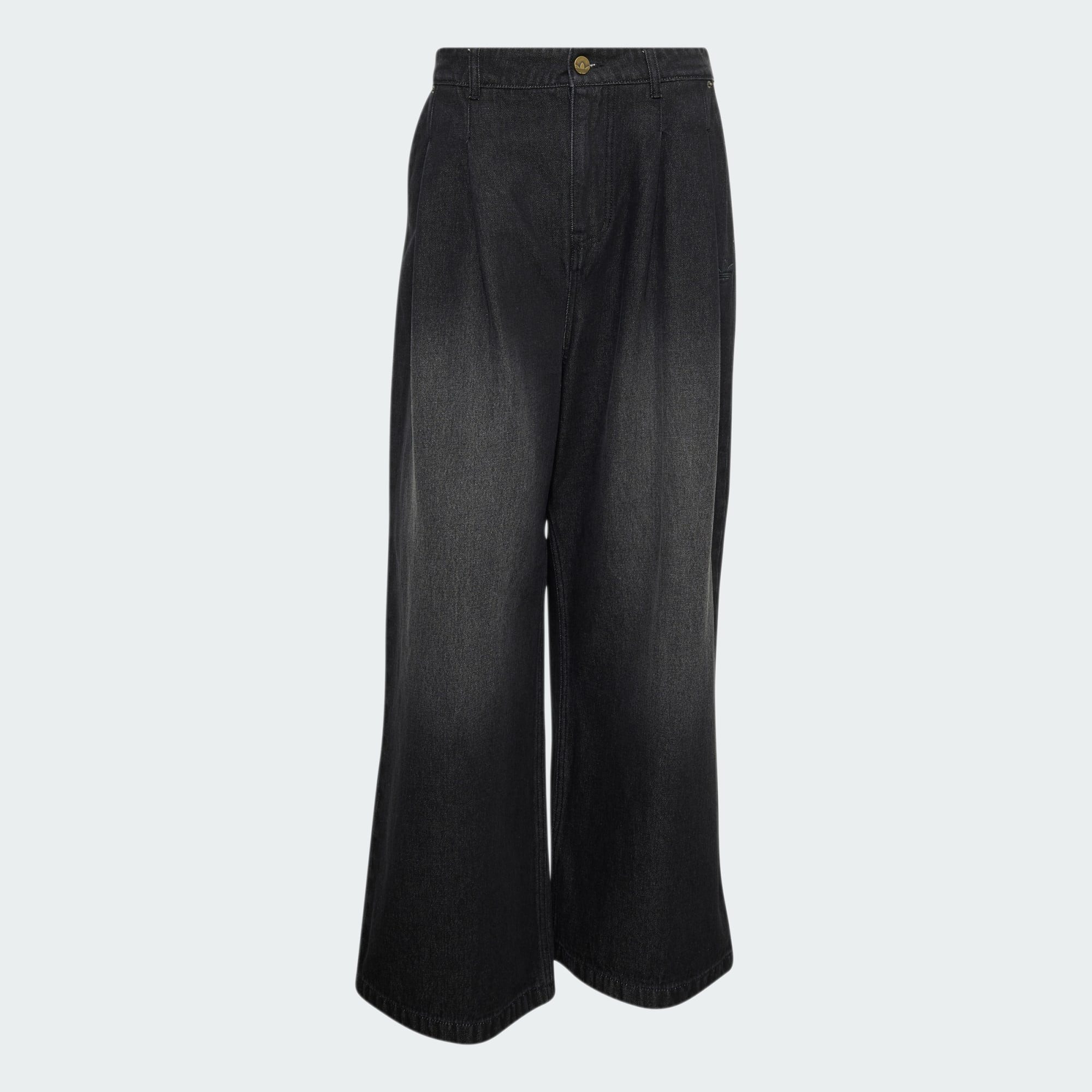 adidas Originals Weite Jeans JEANS, MITTELHOCH, WEITES BEIN (1-tlg)