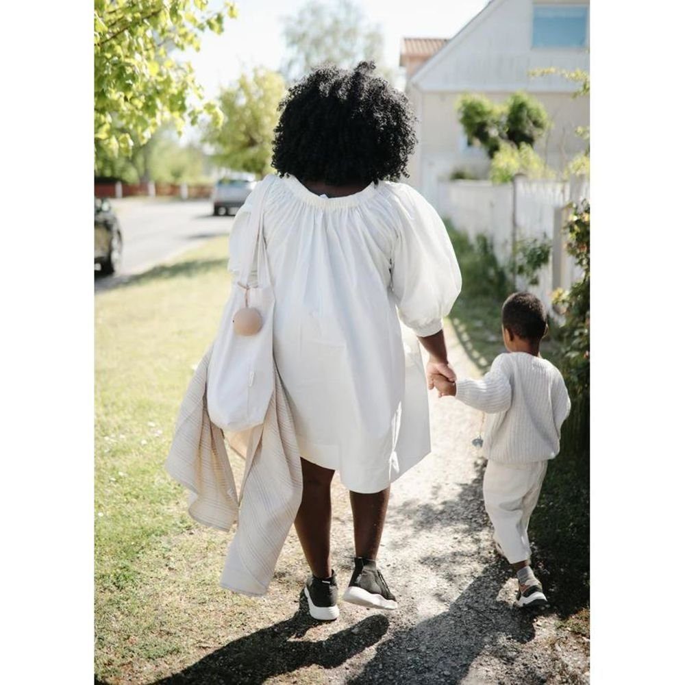 Mushie Aufbewahrungsbox Schnullerbox Natural, aus Silikon, BPA-frei, Schnullerhalter, für Schnuller / Nuckel, Braun