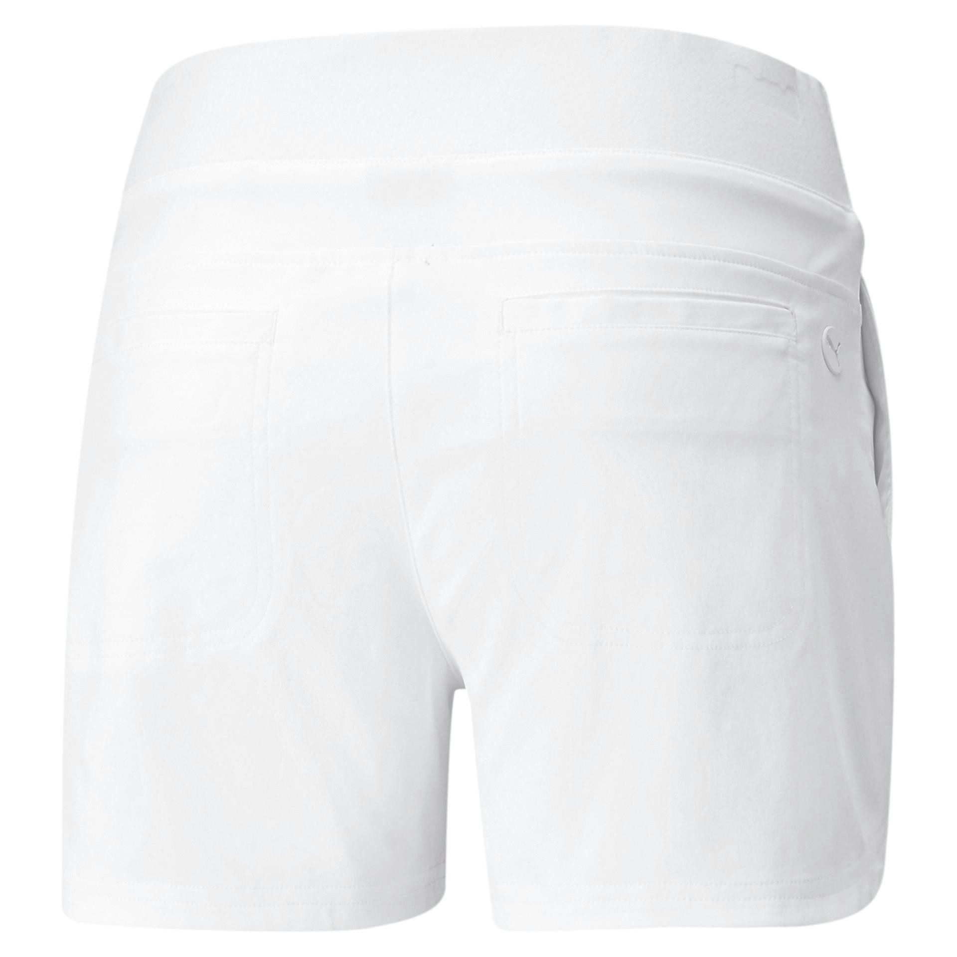PUMA Golfshorts Puma Golf Shorts Bahama Weiß Damen