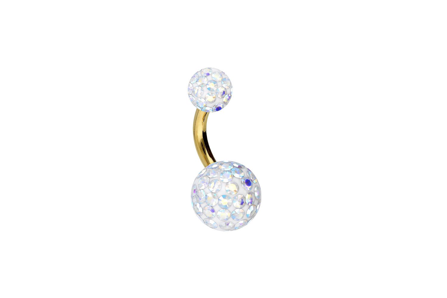 PIERCINGLINE Bauchnabelpiercing Titan Bananabell EPOXY-KUGELN (Bananabells günstig online kaufen