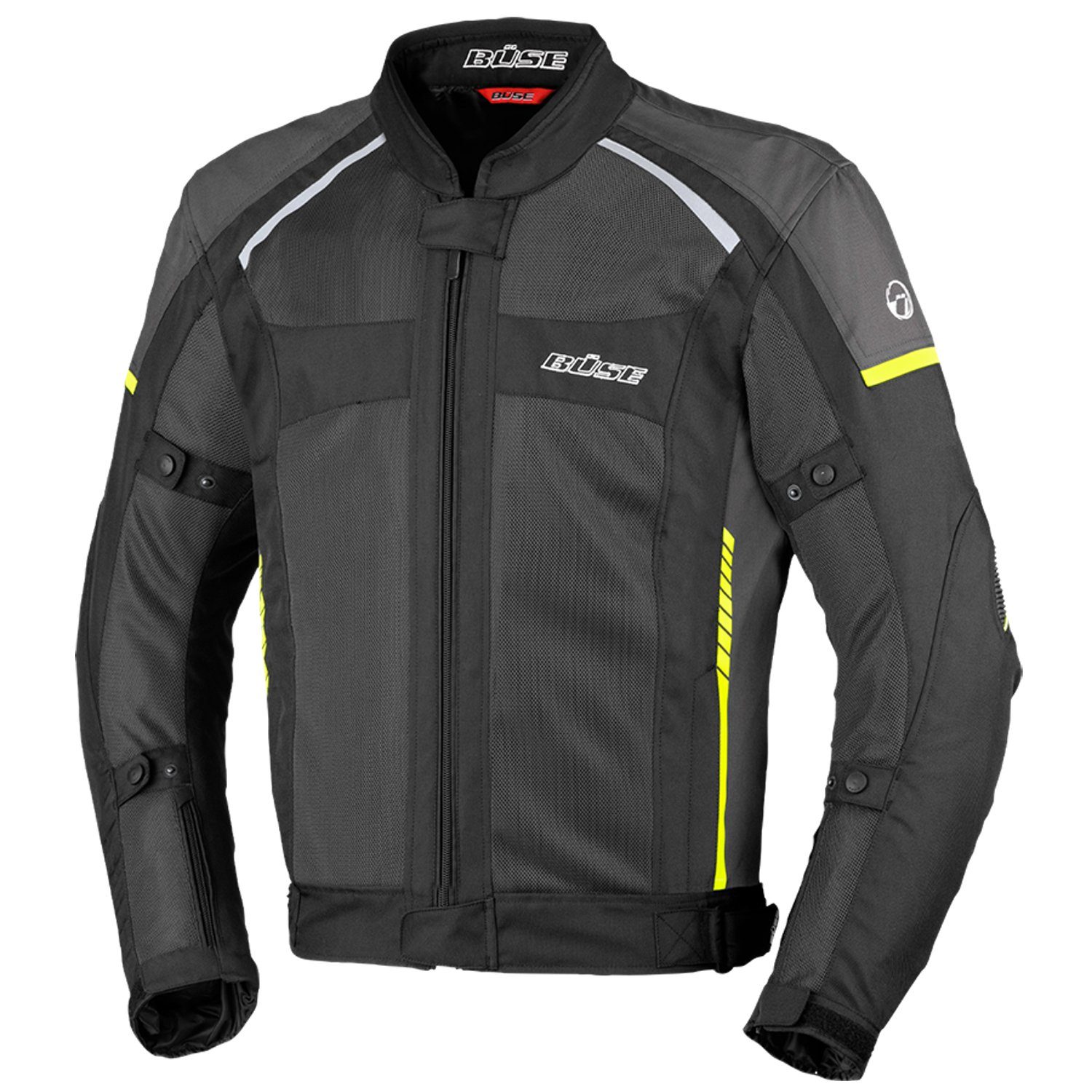 Büse Motorradjacke Büse Santerno Men Schwarz, Sommer Motorradjacke Herren Black