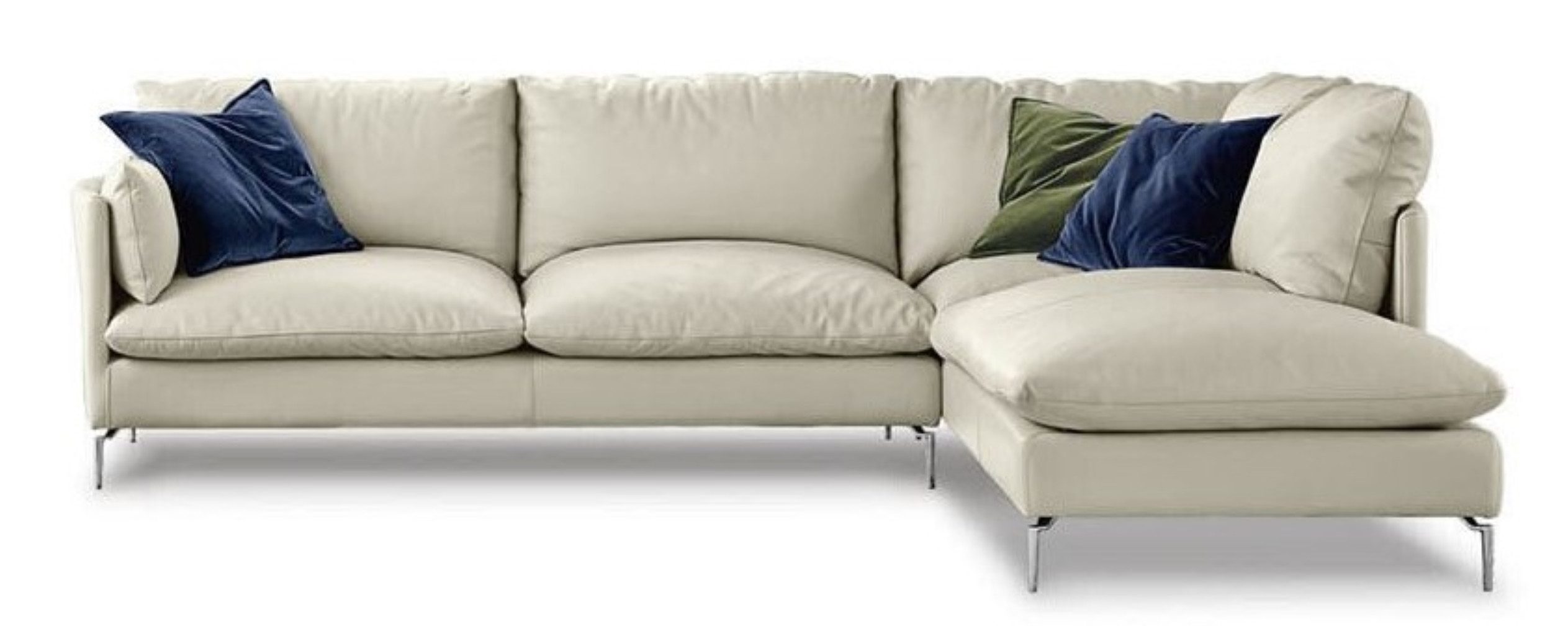 Xlmoebel Ecksofa Luxuriöses Ledersofa in L-Form von PRIANERA mit edler Optik, Ecksofa, Hergestellt in Europa