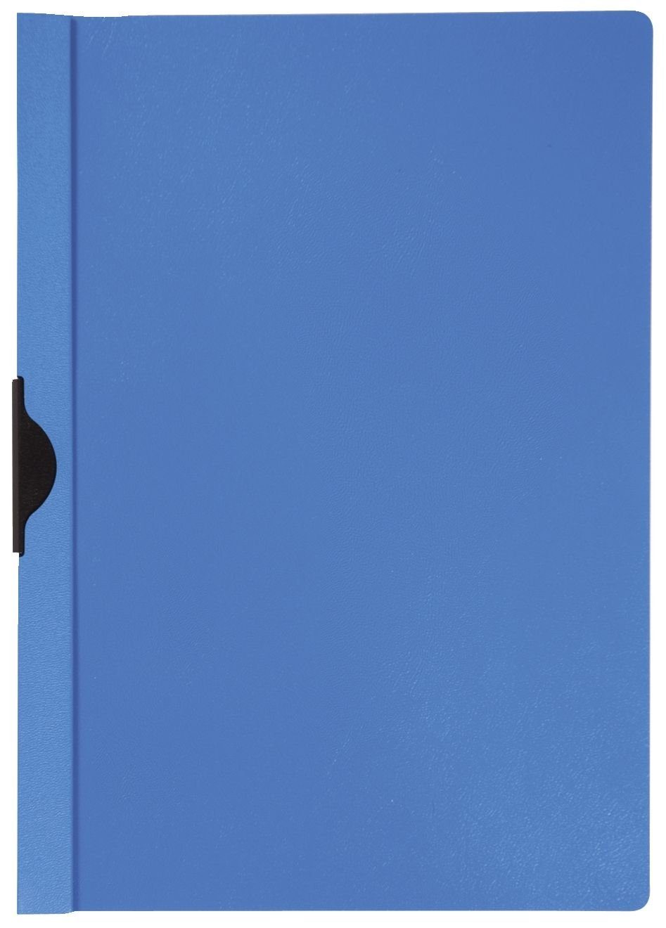 Q-Connect Schreibmappe Klemmmappe - blau, Fassungsvermögen bis 60 Blatt