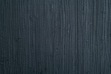 Teppich Gastines, Home affaire, rechteckig, Höhe: 5 mm, Wendeteppich, reine Baumwolle, handgewebt, uni, waschbar, modern
