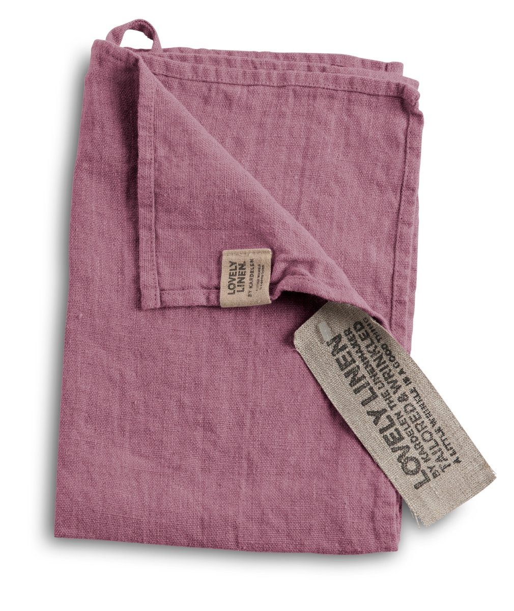 Lovely Linen Platzset Linen Lovely Platzset Leinen old rose (1 Stück), LOVELY 35X50 OLD ROSE L19xB13,5xH2 CM