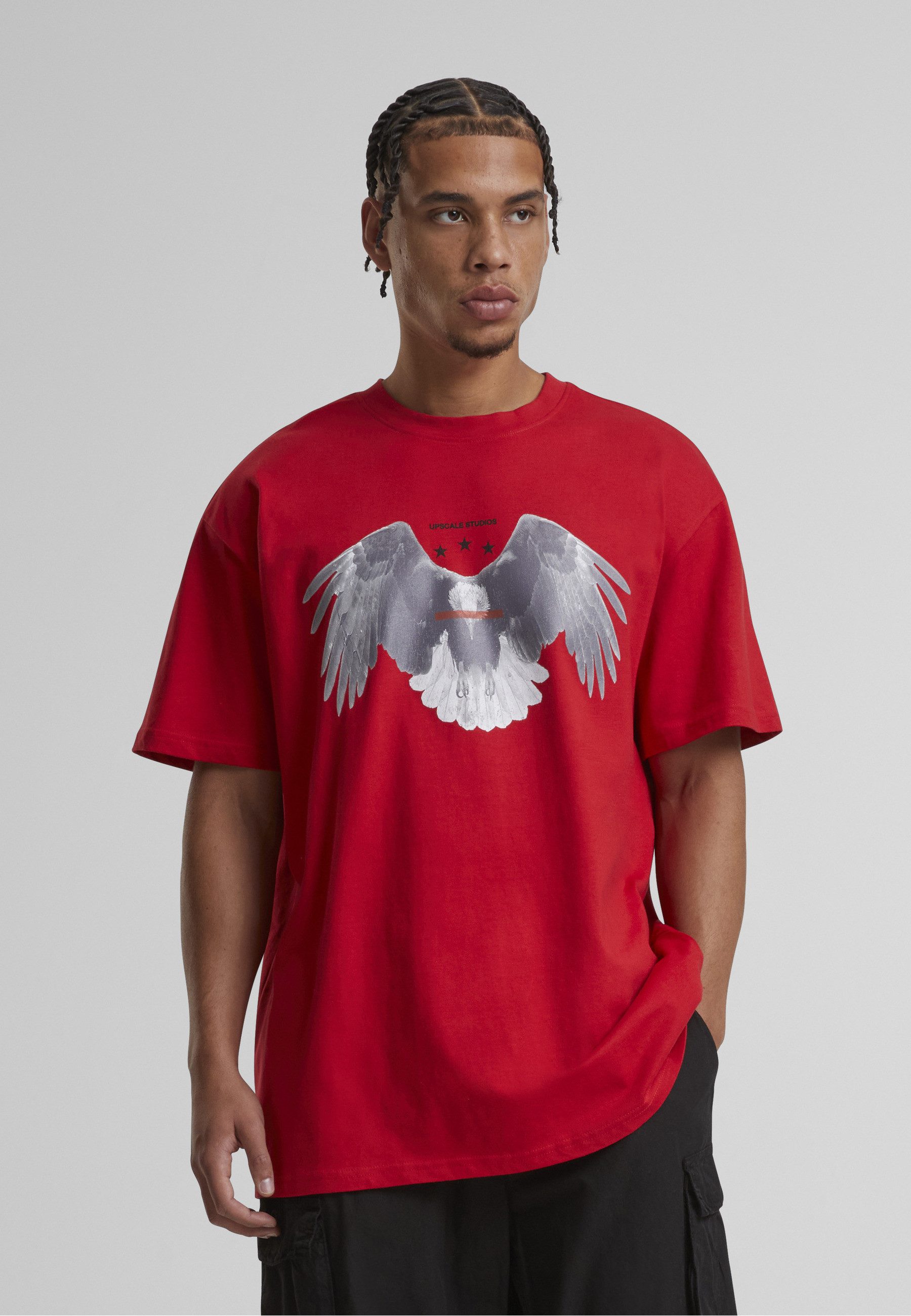 Upscale by Mister Tee T-Shirt Upscale by Mister Tee Sick Eagle Heavy Oversize Tee (1-tlg)