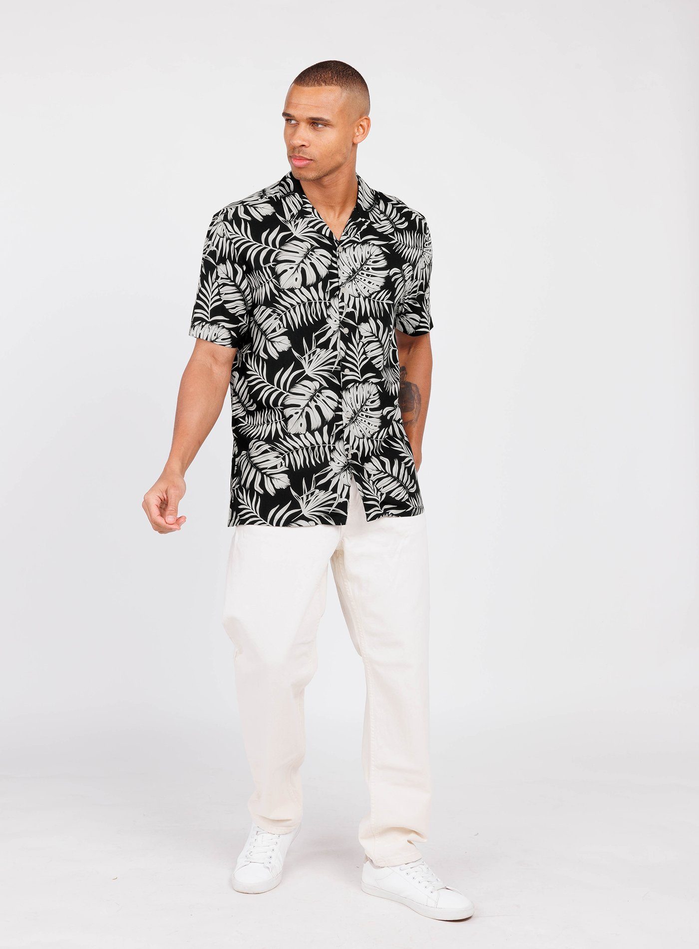 Key Largo Kurzarmhemd MSH HAVANNA 1/2 patterned (1-tlg) günstig online kaufen