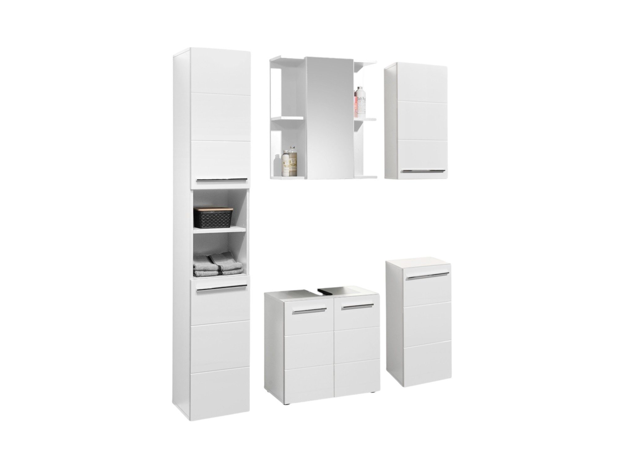 moebel-dich-auf Badmöbel-Set Vail, (Set 1, 5-St., günstig online kaufen