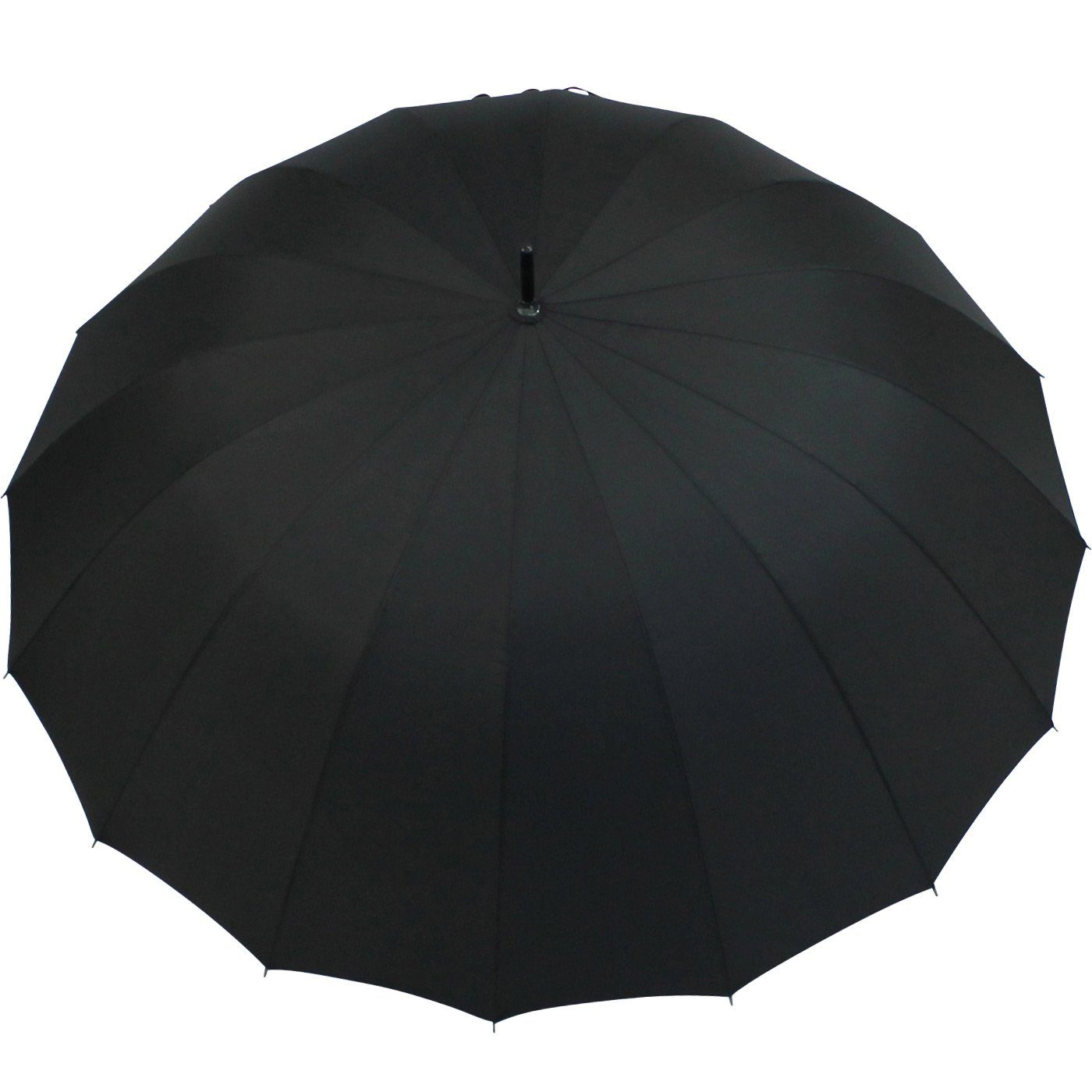 iX-brella Stockregenschirm Full Fiber mit Auf-Automatik und 16-teiligem Dach, sehr stabil und robust
