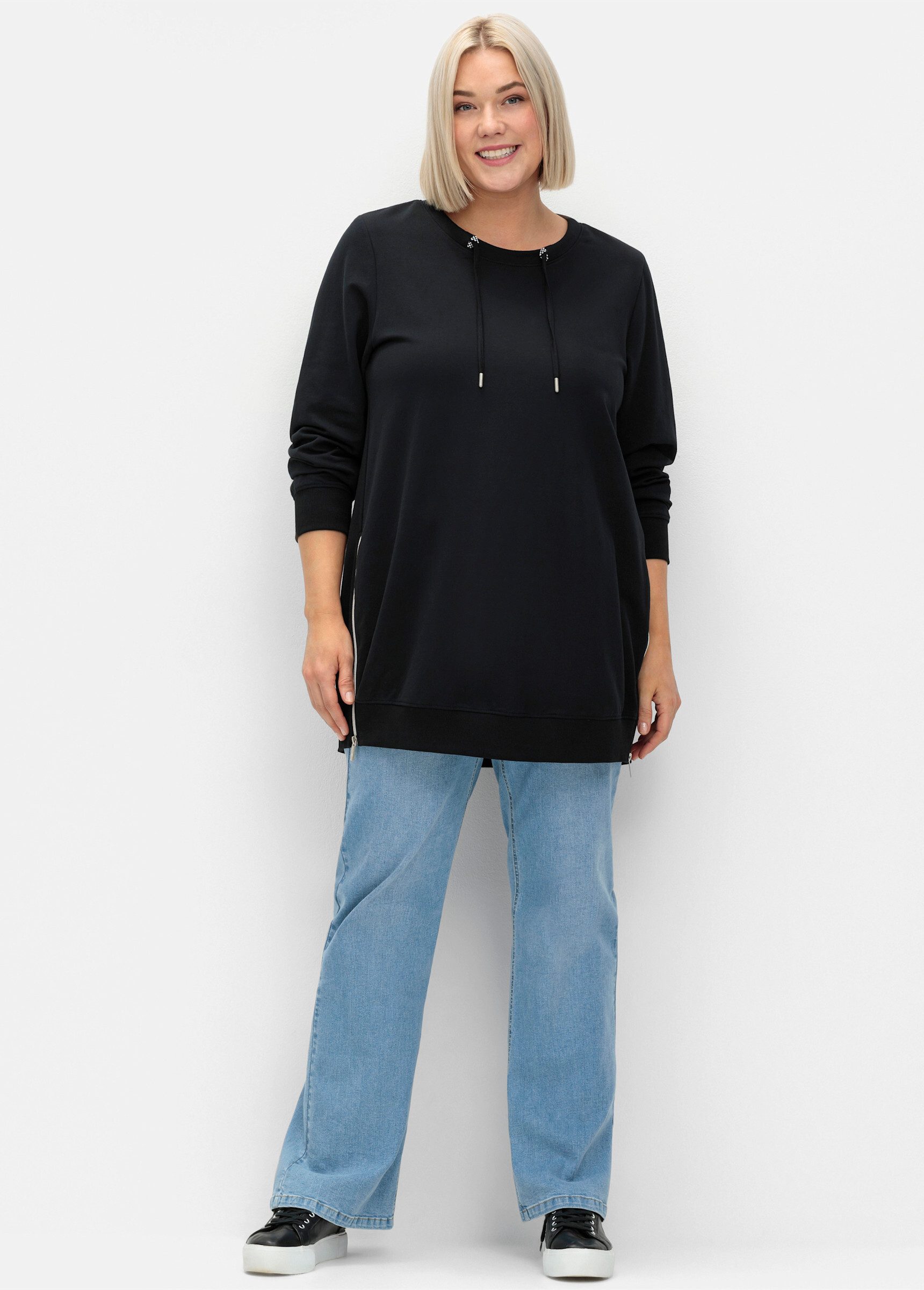 Sheego Sweater Sweatshirt günstig online kaufen