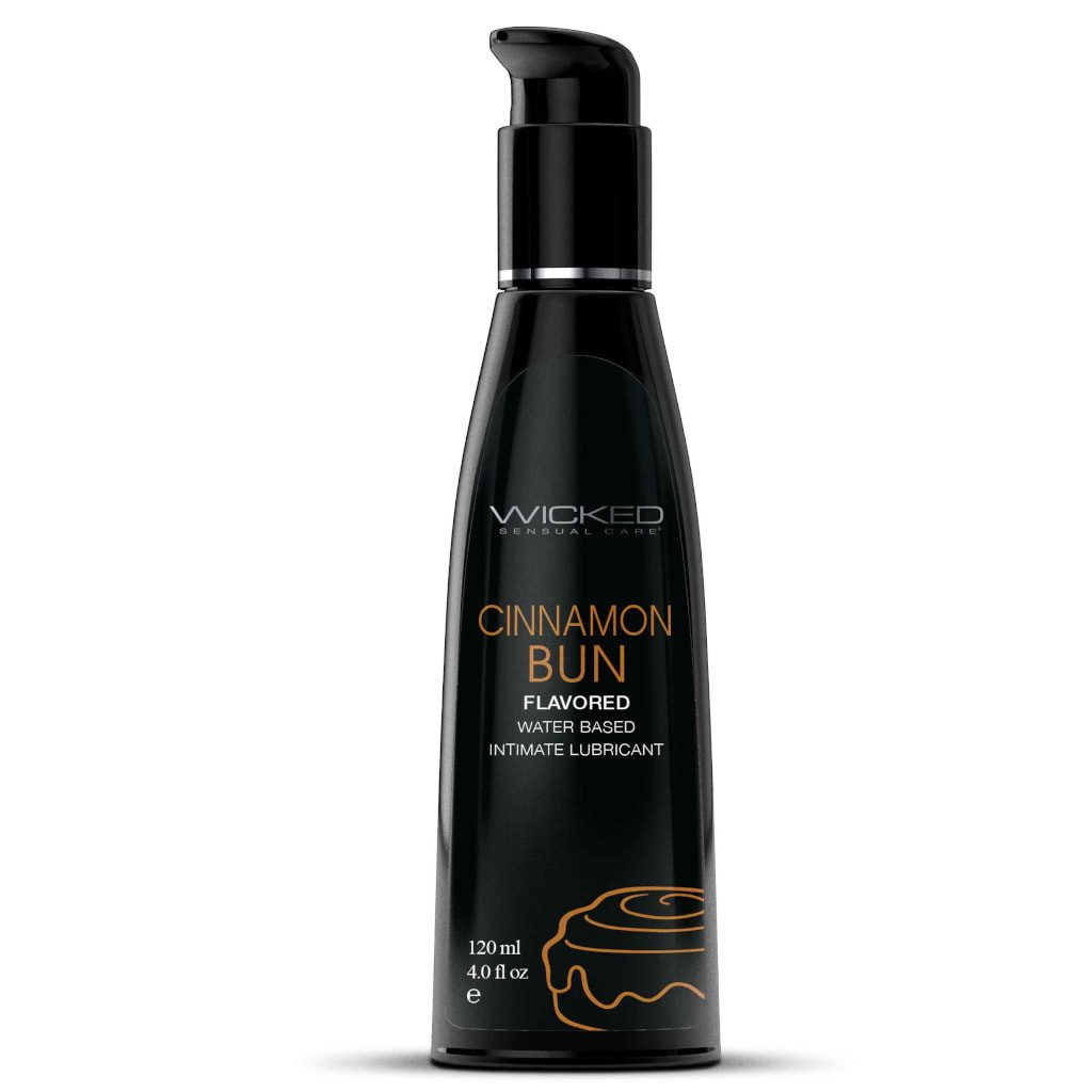 Wicked Sensual Care Gleitgel Wicked Aqua Cinnamon Bun Flavored 120ml, 1-tlg., Aroma, Gleitgel, vegan