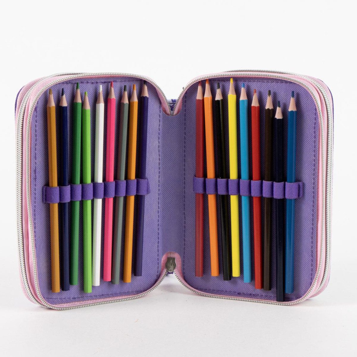 Hello Kitty Federmäppchen Kuromi Pencil Case für Kinder Schulset 13 × 7 × 20 cm, (Federmappe, 1-tlg), Leicht zu transportieren – Bild 3 von 5