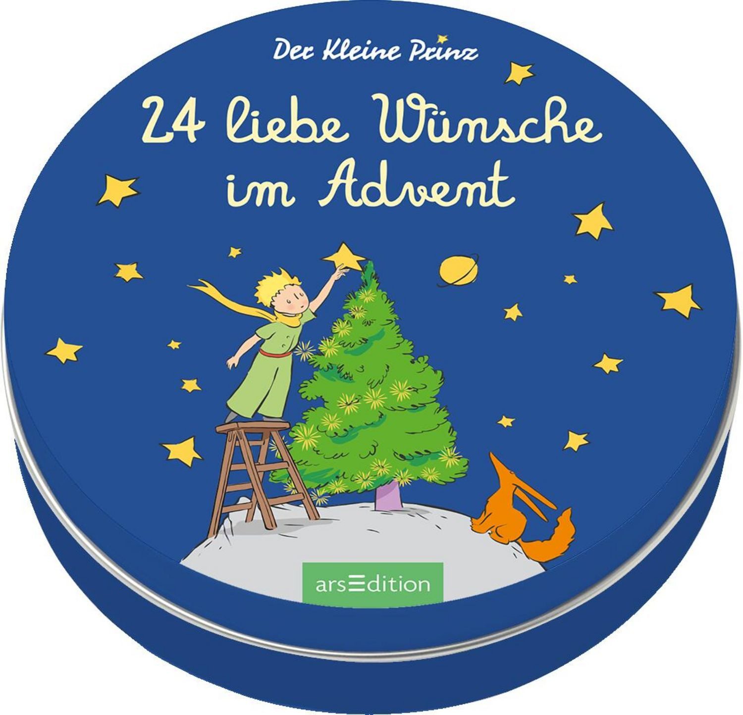 Adventskalender in der Dose. Der Kleine Prinz. 24 liebe Wünsche im Adv / Antoine de Saint-Exupery