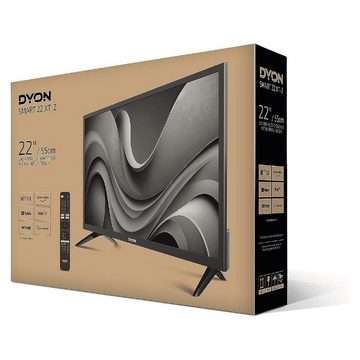 Dyon SMART 22 XT-2 LED-Fernseher (55 cm/22 Zoll, Full HD, Smart-TV)