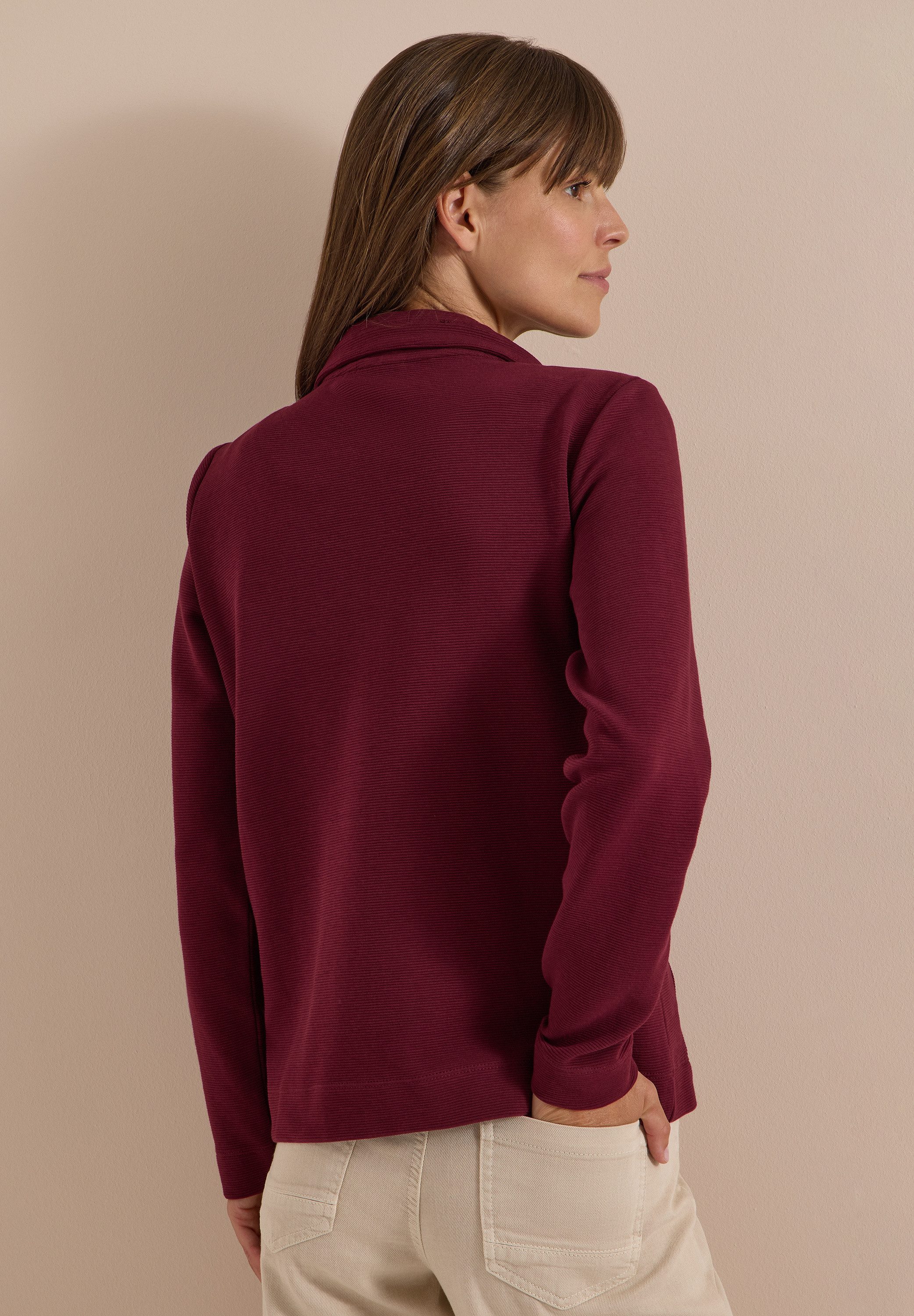 CECIL Cardigan mit Stehkragen