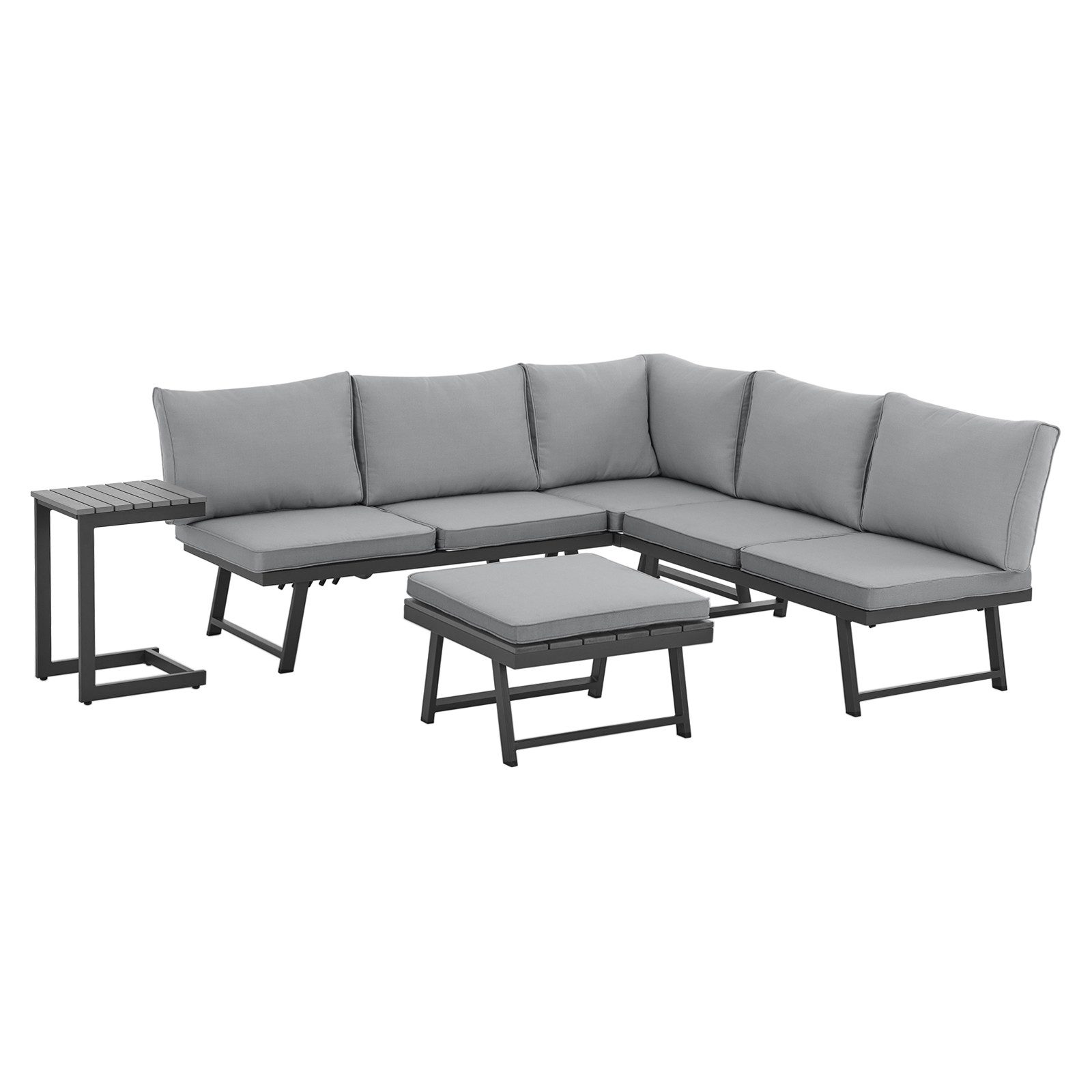 SVITA Gartenlounge-Set GRENADA, (4-tlg., 1x 3-Sitzer, günstig online kaufen