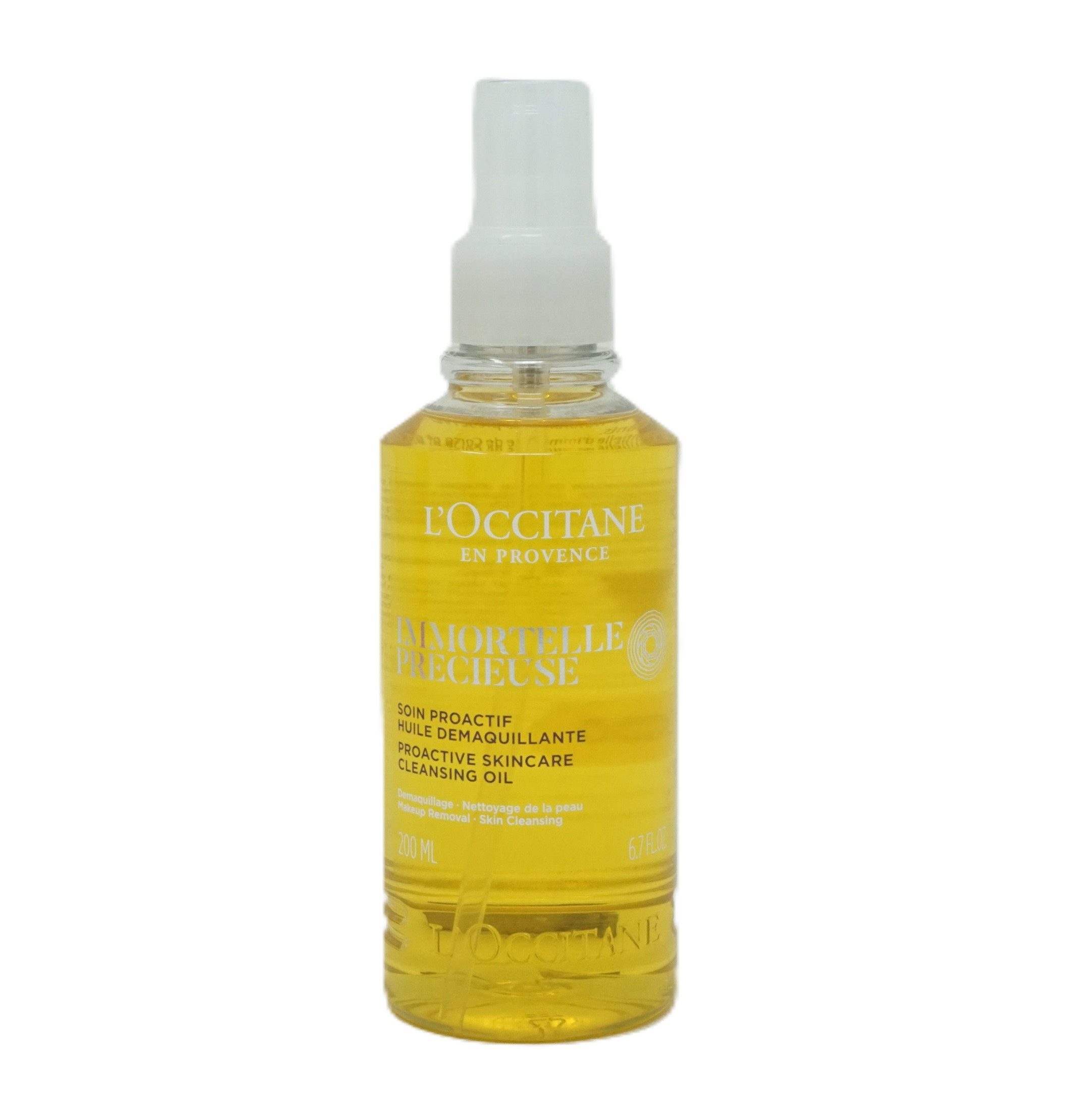 Gesichtsgel L'Occitane Immortelle Precieuse Cleansing Oil 200 ml