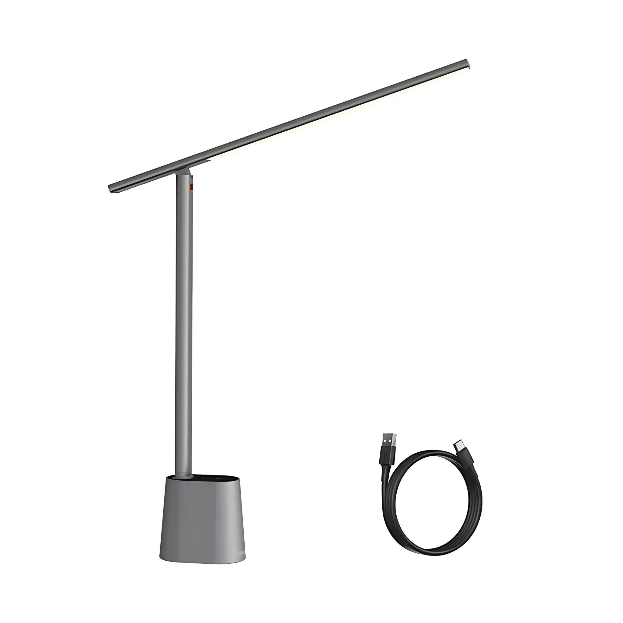 Baseus LED Schreibtischlampe LED Tischlampe, LED fest integriert, Tageslichtweiß, Warmweiß, Kaltweiß, SmartEye-Technologie, stufenlos dimmbar, Lichtfarbe einstellbar, etc.