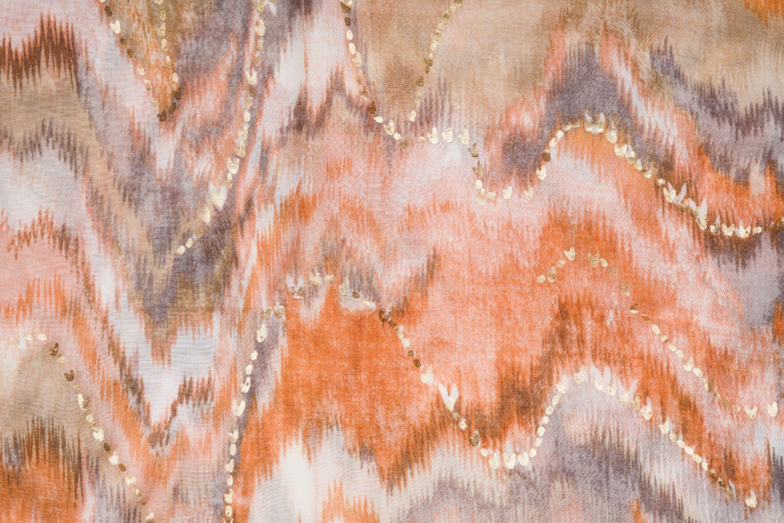 styleBREAKER Modeschal Schal Wasserfall Farbverlauf Metallic Details, (1-St günstig online kaufen