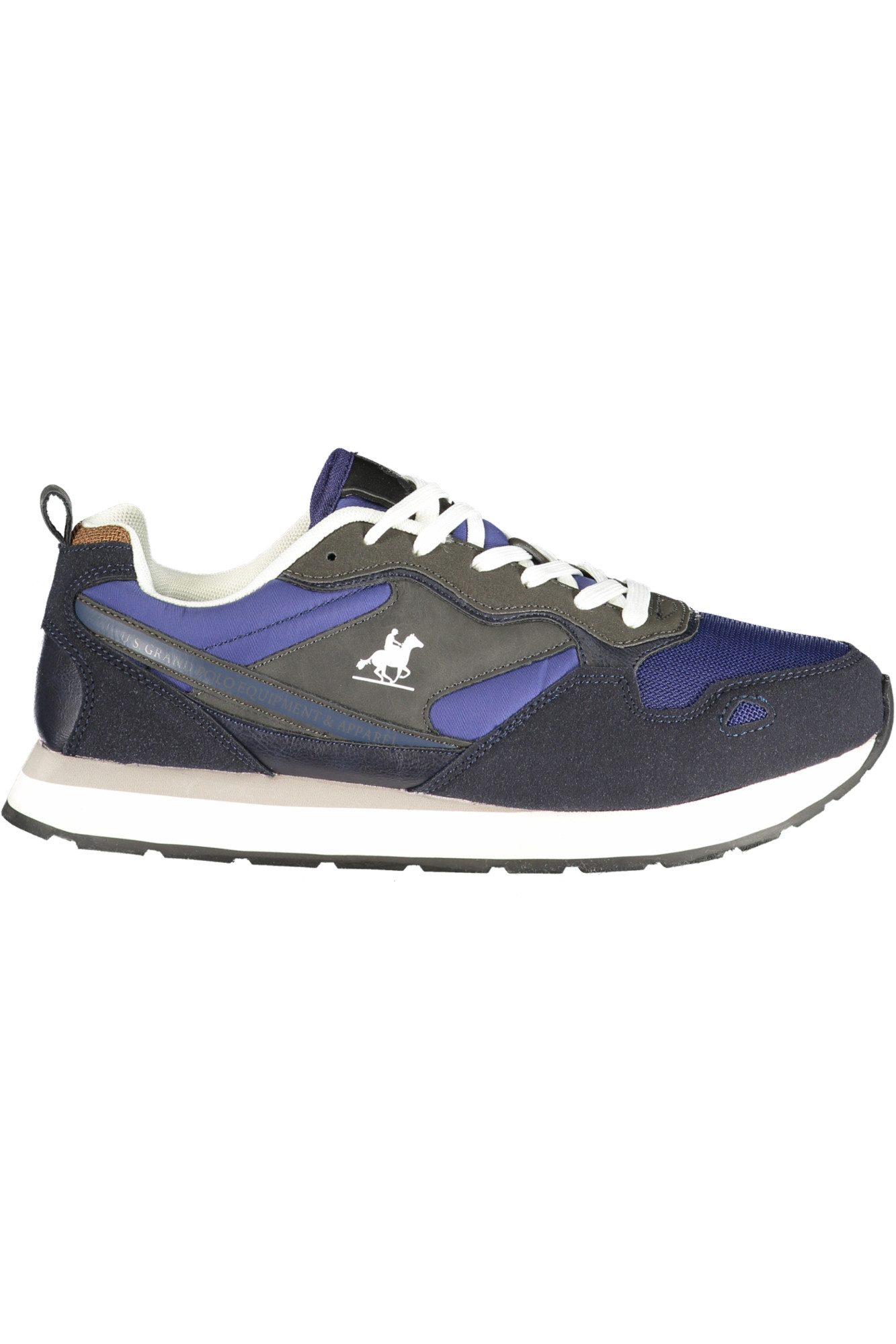 U.S. Polo Sneaker Sportliche Herrenschuhe in Blau mit Stickerei &