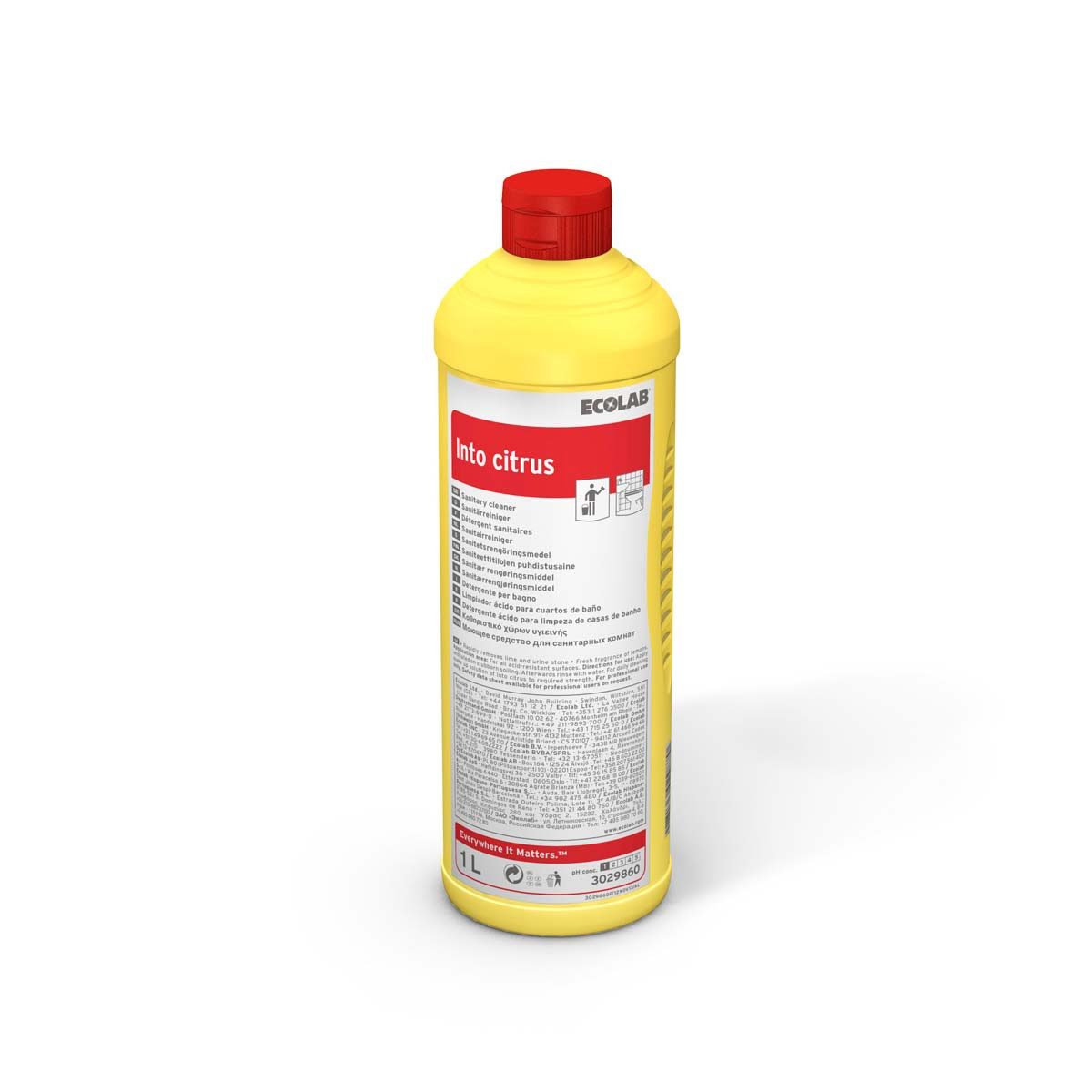 Ecolab Deutschland GmbH Into Citrus Sanitär-Kraftreiniger 1 l Sanitärreiniger