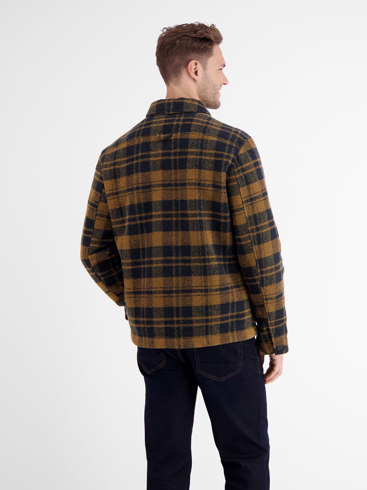 LERROS Hemdjacke LERROS Kariertes Overshirt-Jacket günstig online kaufen