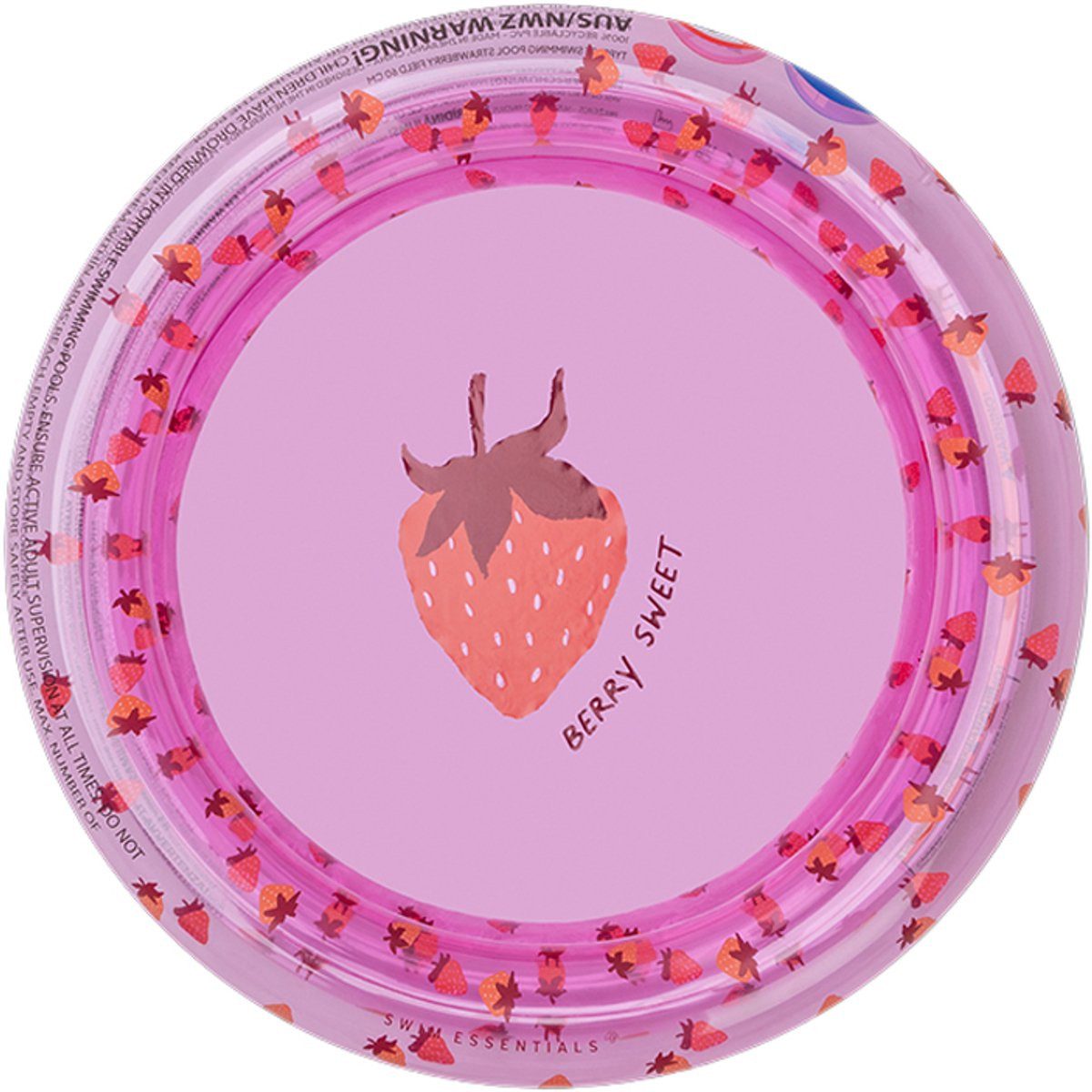Swim Essentials Pool Swimming Pool 60 cm Pink - Strawberry Fields