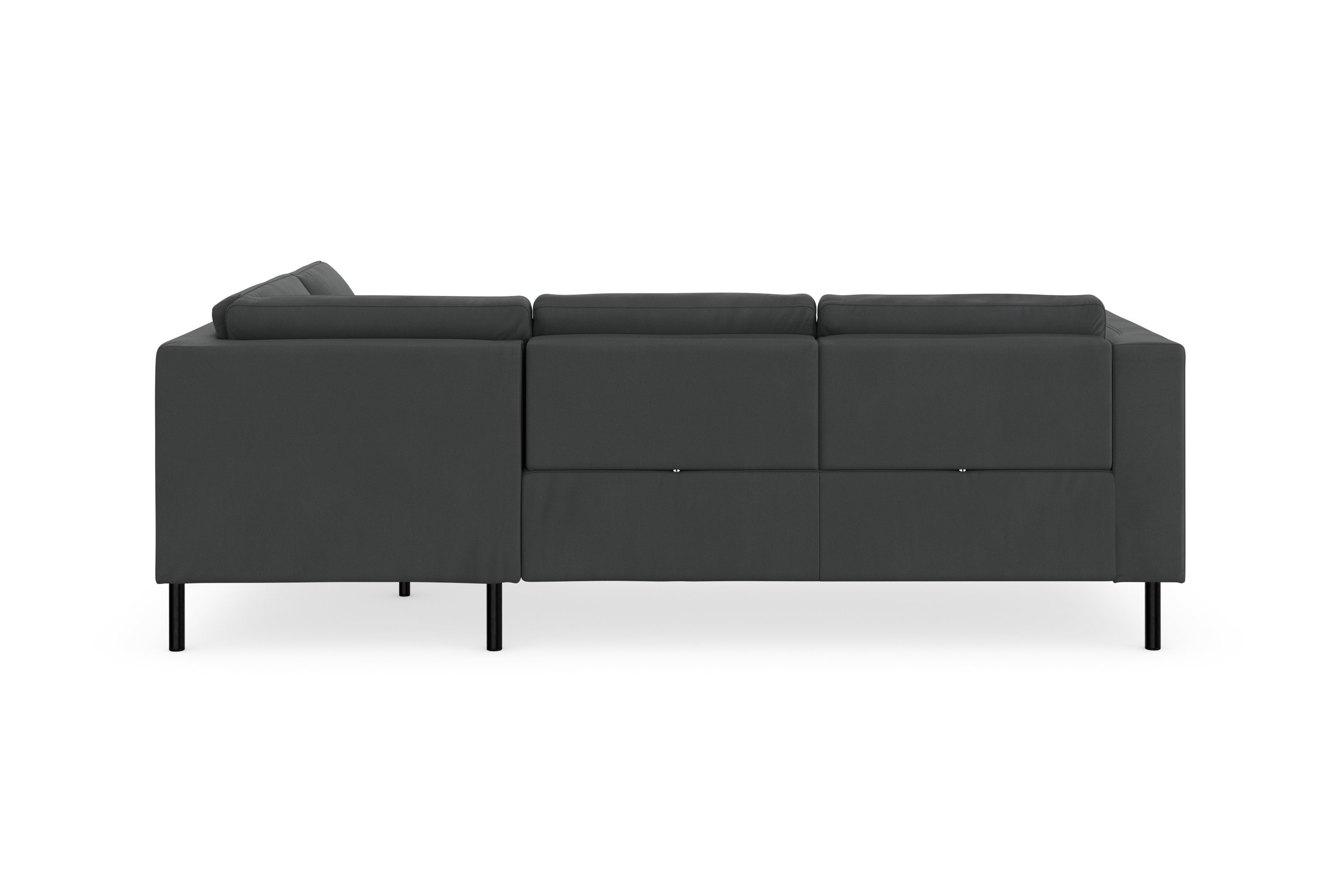 Ecksofa Federkern mit Sitztiefenverstellung sit&more Lindholm, und