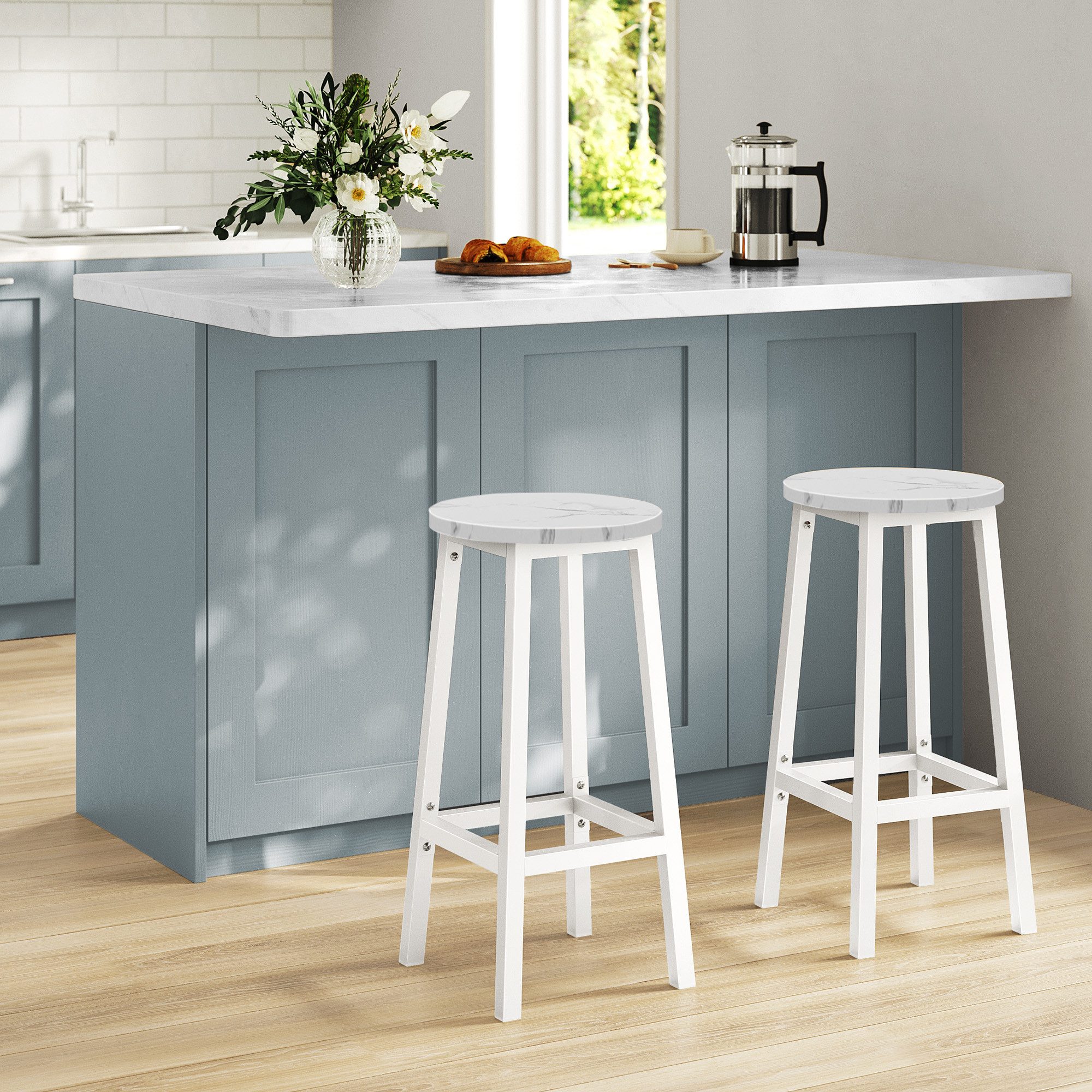 Home Collective Barhocker Küchenhocker Küchenstuhl Thekenstuhl Tresenhocker günstig online kaufen