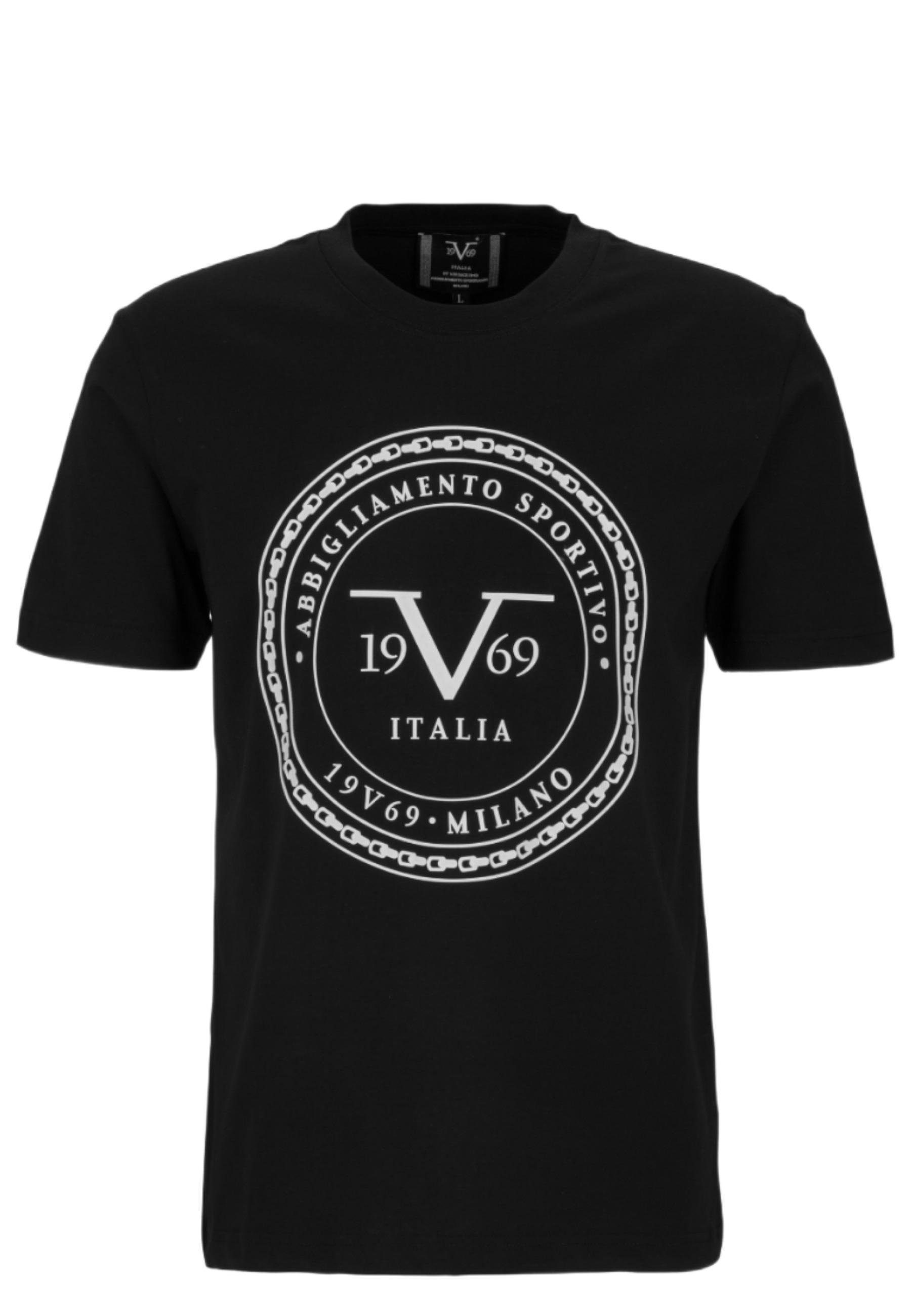 BLACK by 19V69 Italia Versace Felix T-Shirt T-Shirt