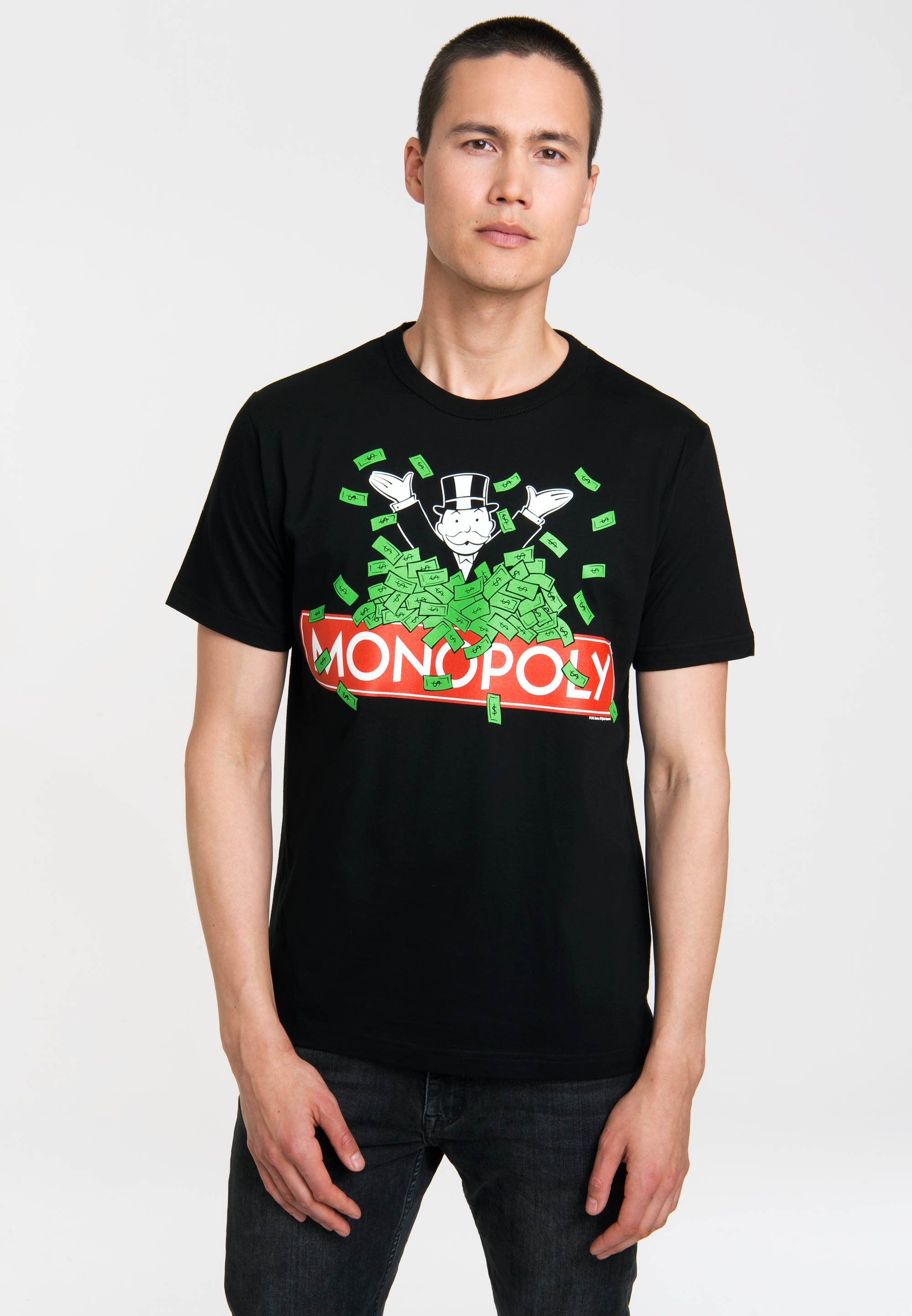 LOGOSHIRT Design mit Monopoly T-Shirt tollem