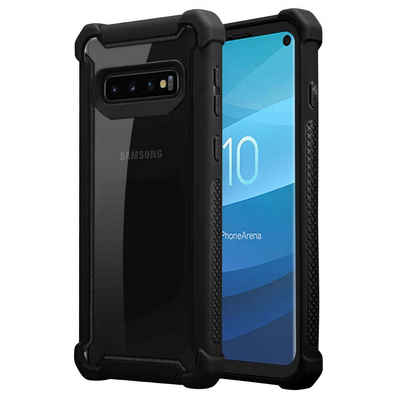 Cadorabo Handyhülle Samsung Galaxy S10 4G Samsung Galaxy S10 4G, Handy Schutzhülle TPU Silikon Cover Bumper - Hard Cover Hybrid Case