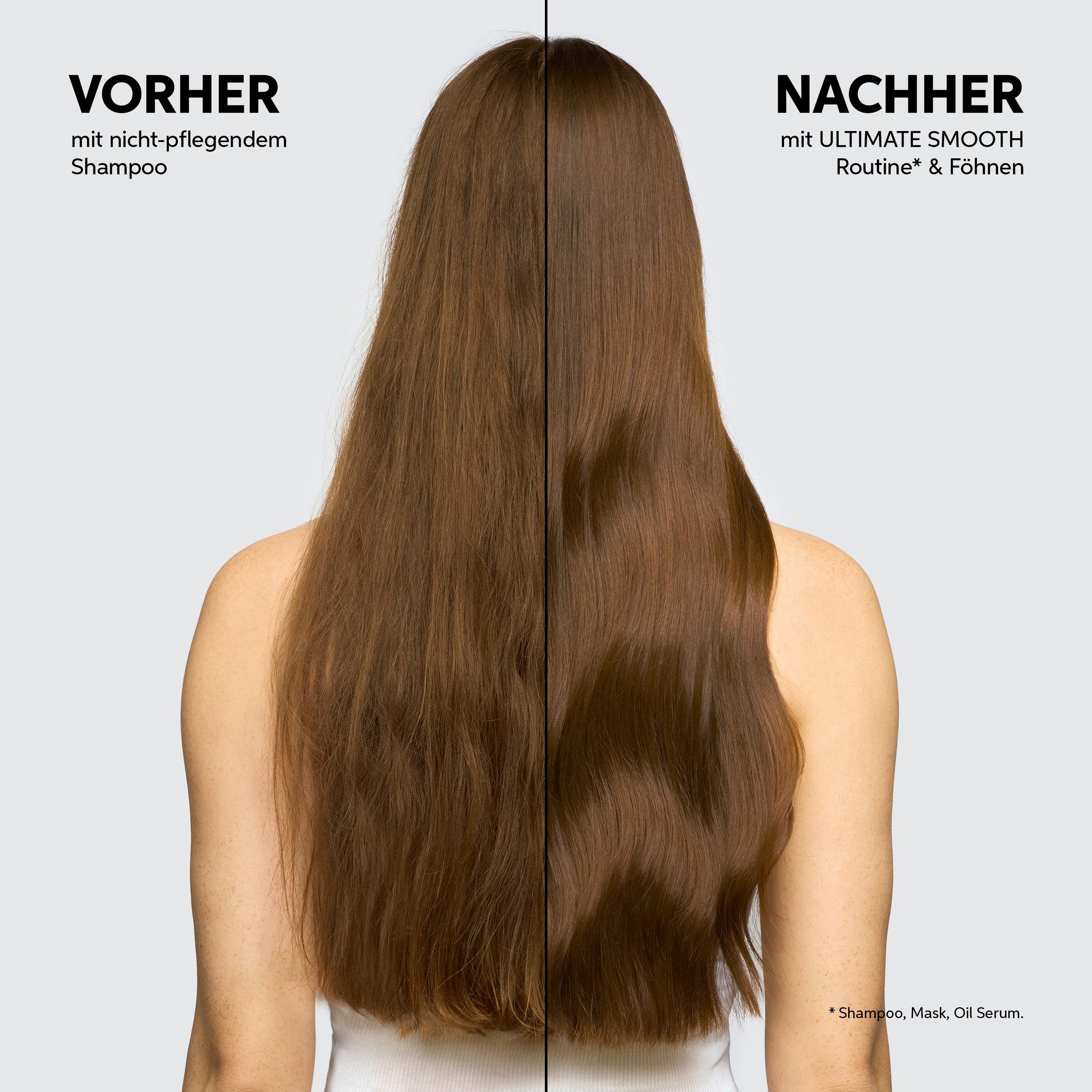 Wella Professionals Haarspülung Ultimate Smooth Conditioner, ultimativer Glanz, sorgt für weiches Haar, pflegend