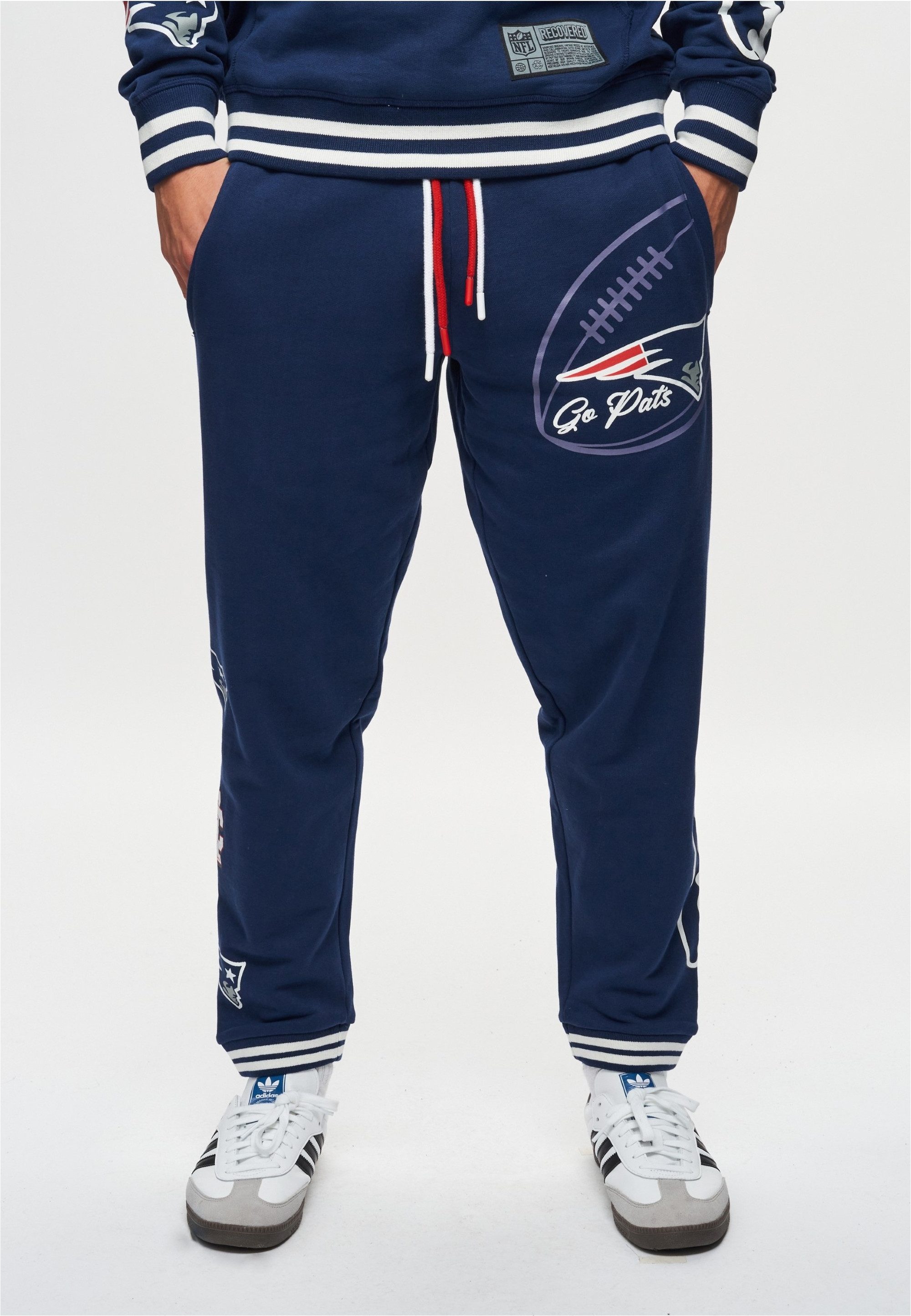 Recovered Sweathose NFL Patriots Go Pats im lockeren Schnitt günstig online kaufen