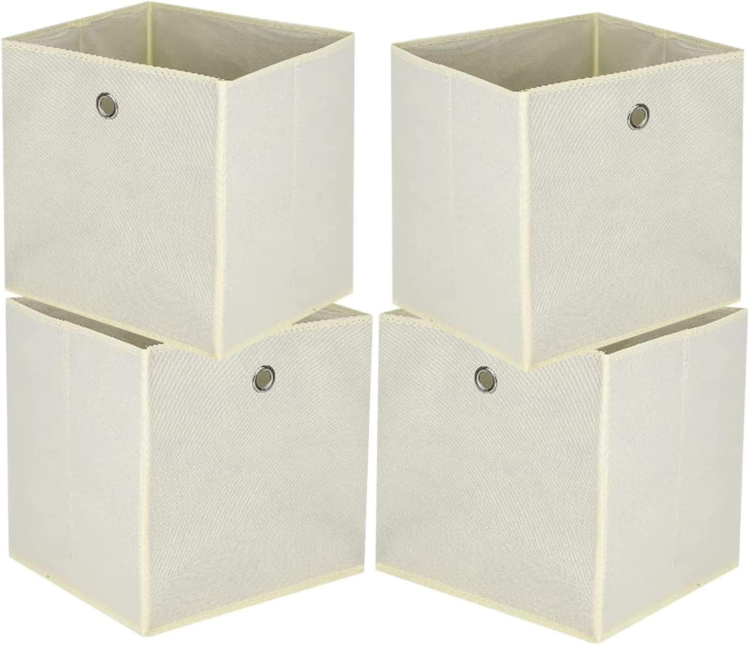 Youyijia Aufbewahrungsbox 4er Set Aufbewahrungsbox Aufbewahrungsboxen Faltbare