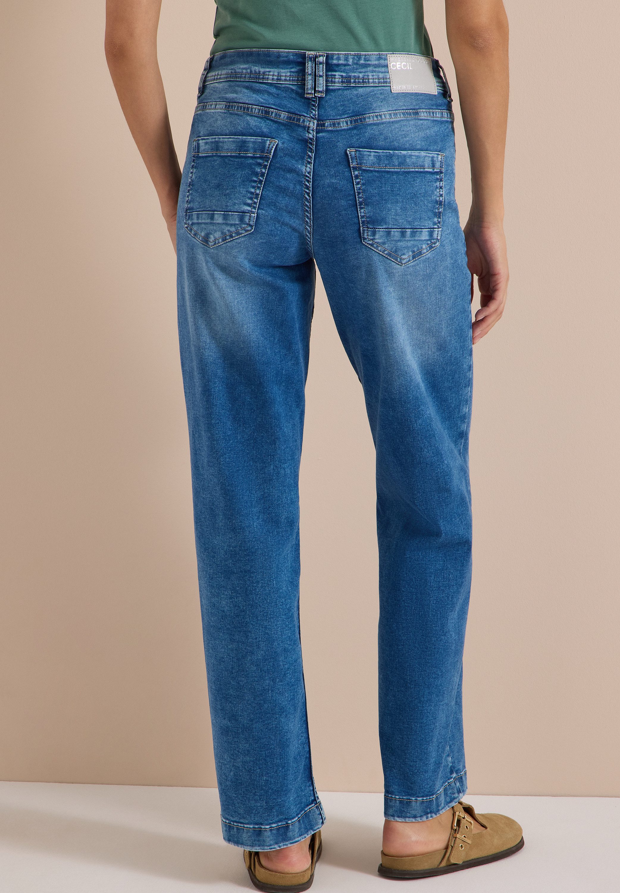CECIL Loose-fit-Jeans Style Neele mit Stretch