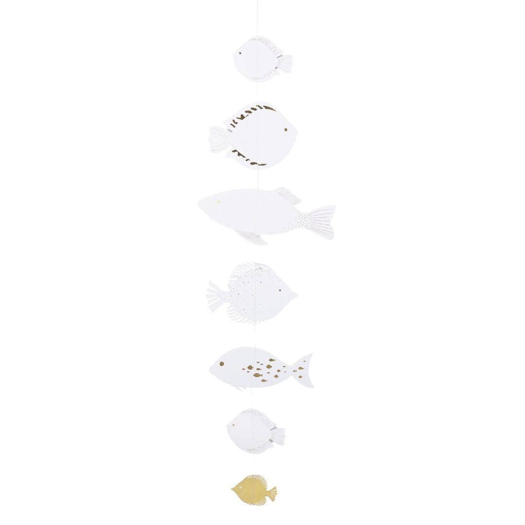 Räder Design Girlanden Maritime Girlande aus Papier “ Fische “ 77cm von räder design - Meer