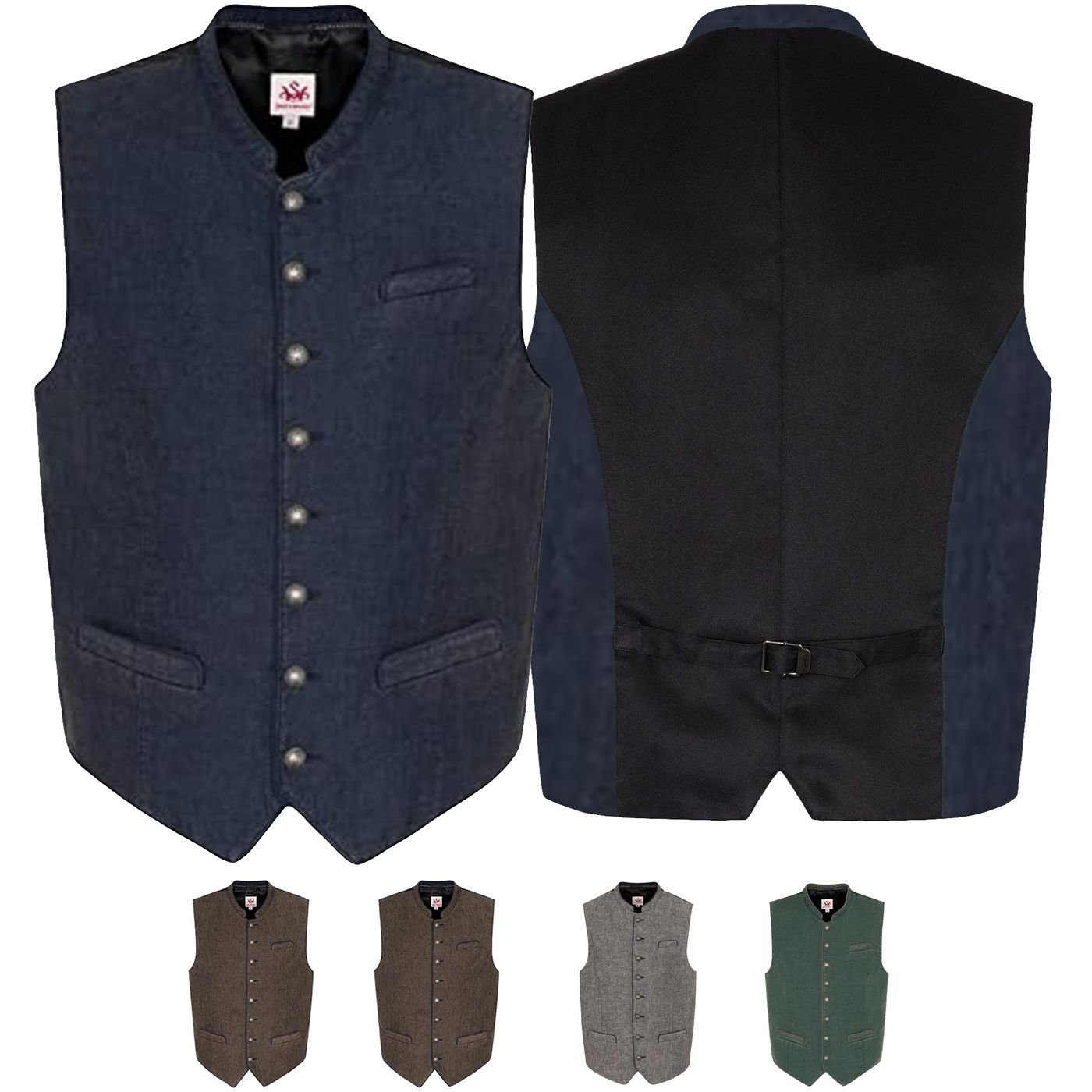 Spieth & Wensky Trachtenweste 350960-Pinto Weste günstig online kaufen