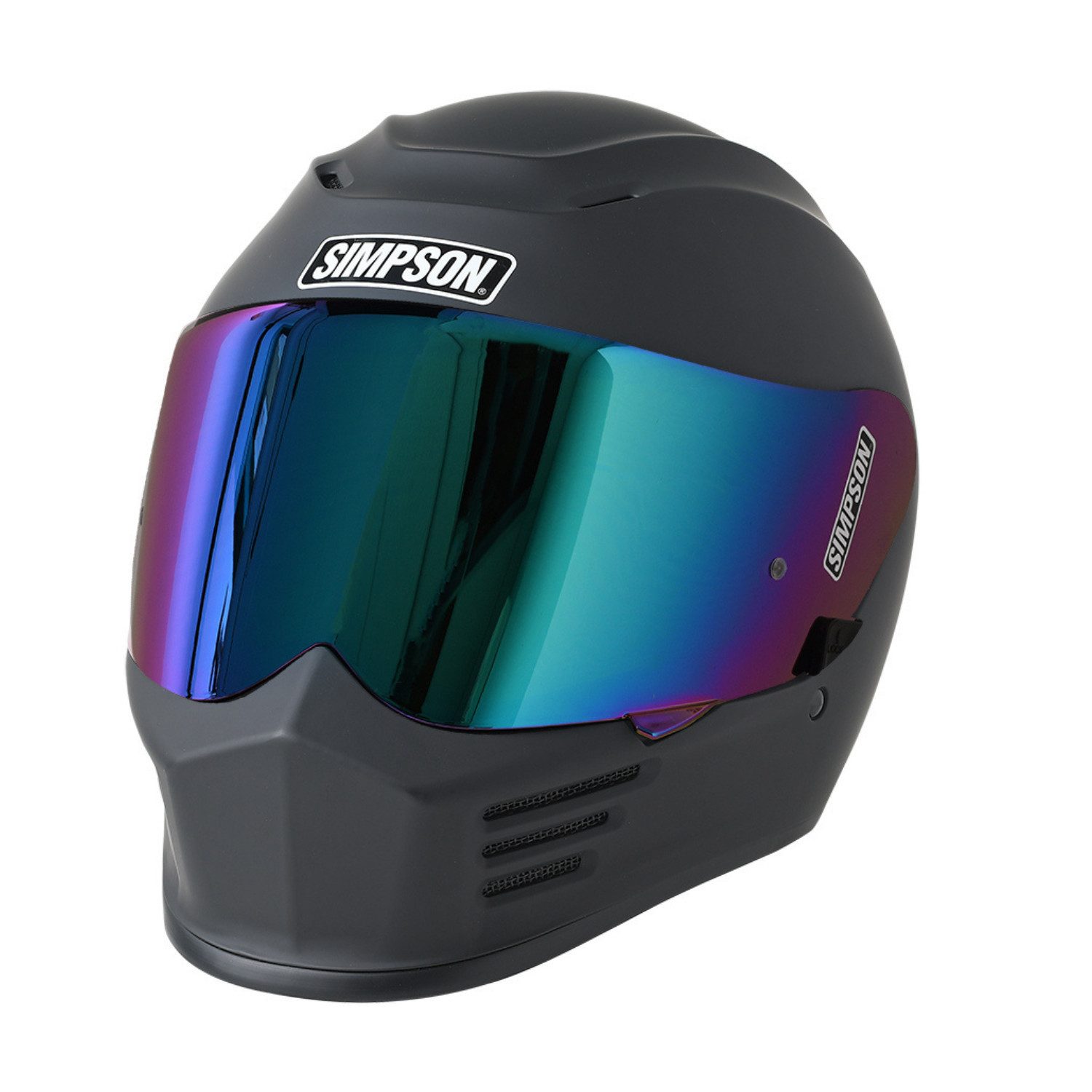 Simpson Motorradhelm Speed 06 Helm, leichtgewichtig, Sonnenvisier, Pinlock, ECE 22.06