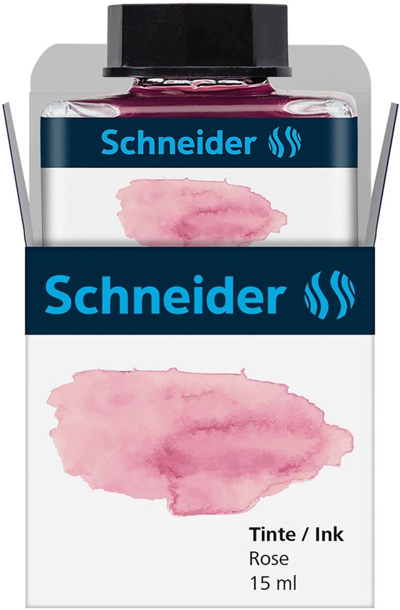 SCHNEIDER Füllhalter Füllhaltertinte pastell Glas 15ml rose