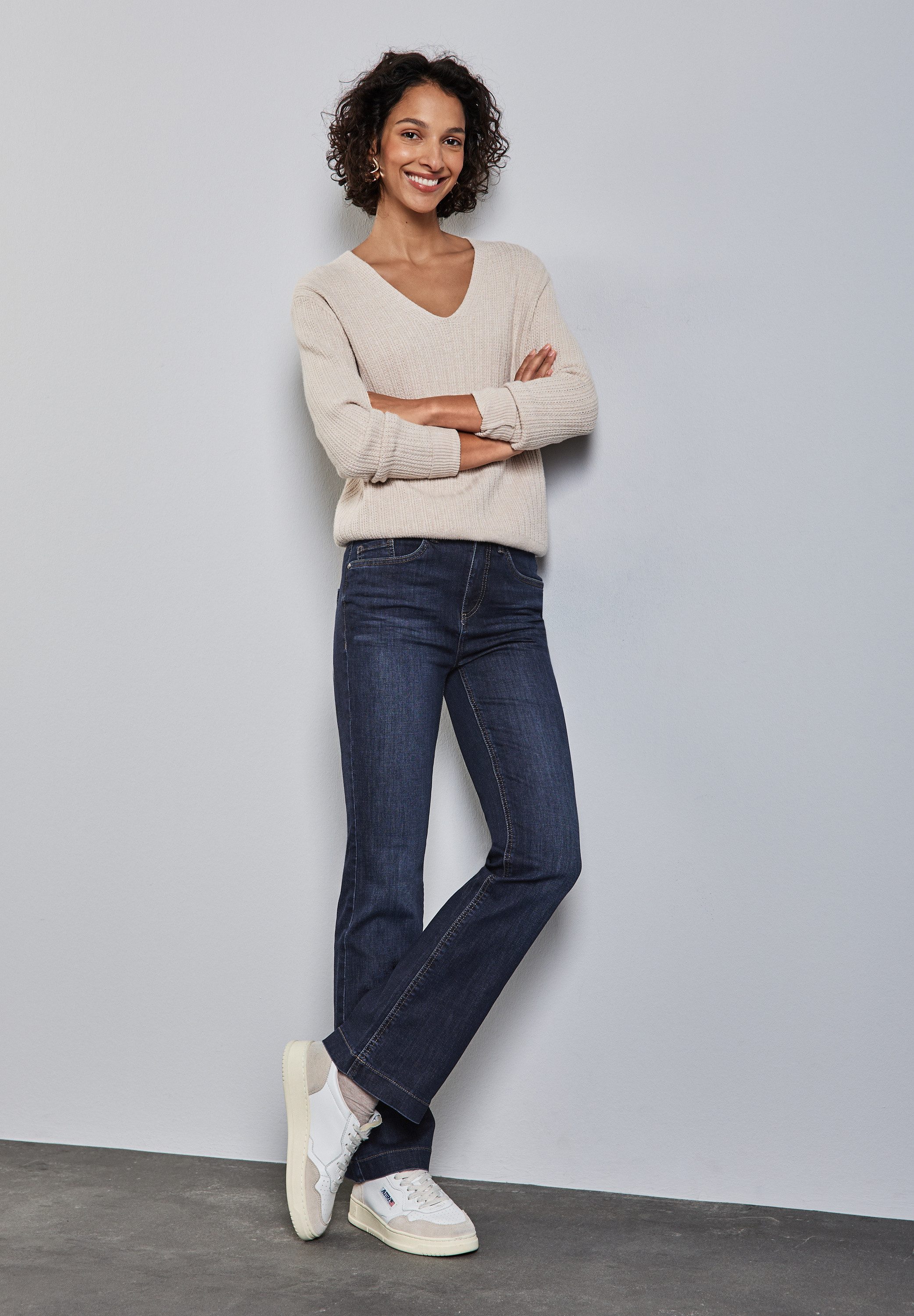 STREET ONE Slim-fit-Jeans 5-Pocket-Style