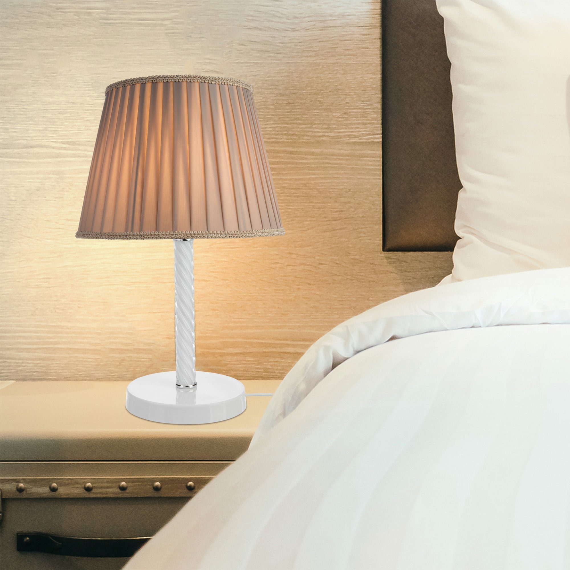 lux.pro Tischleuchte, ohne Leuchtmittel, »Kilbride« Nachttischlampe günstig online kaufen