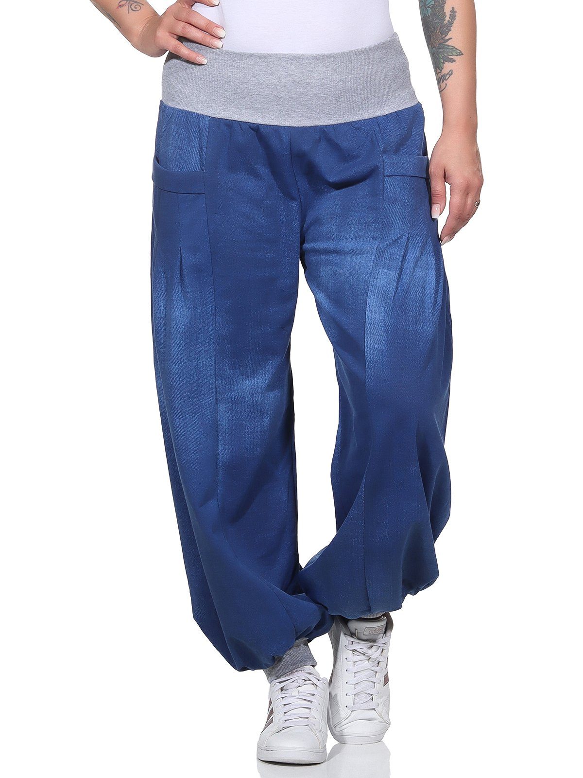 Haremshose/Jodhpur-Hose Haremshose 4452 34-38 Dunkelblau