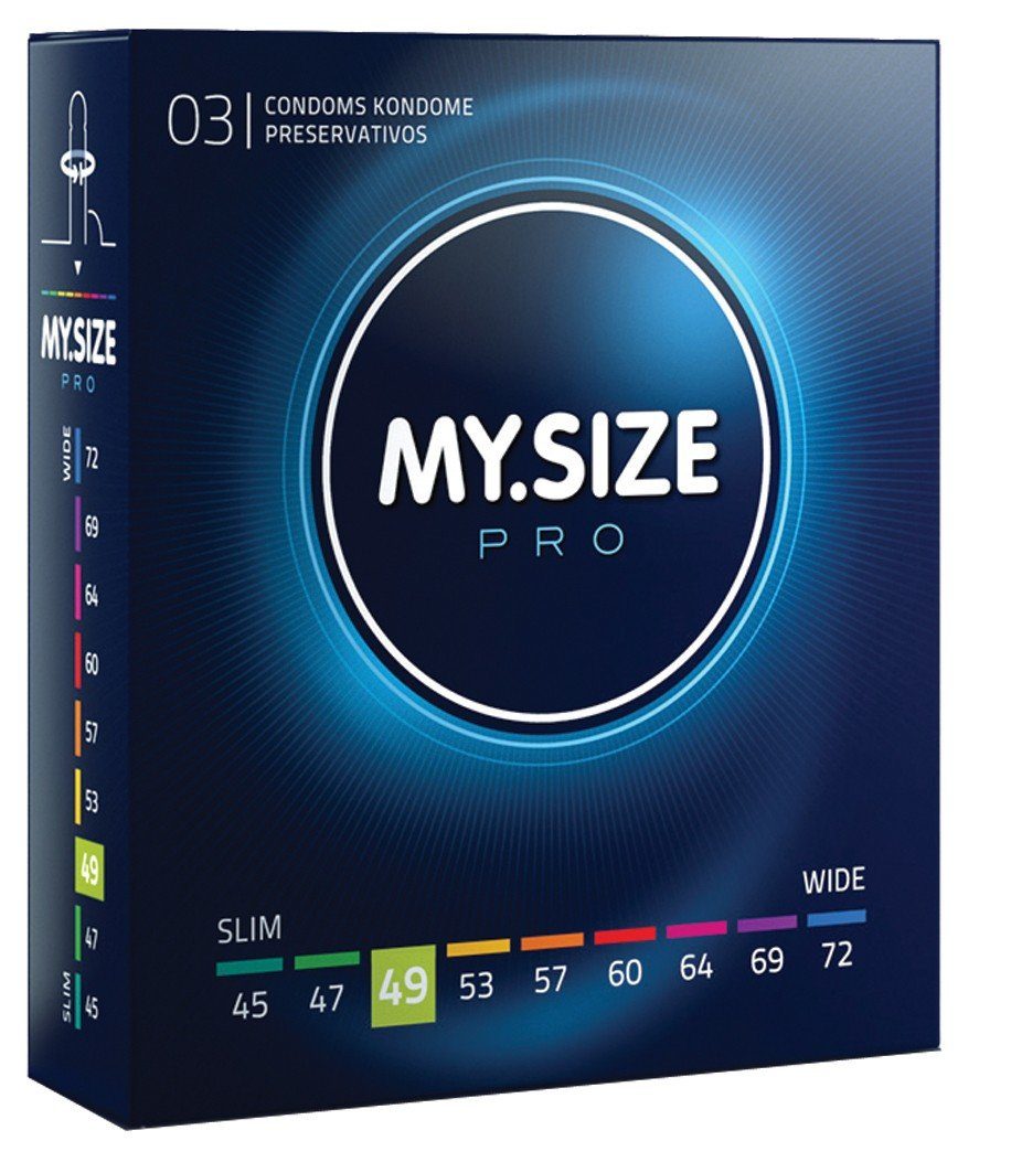 MY.SIZE XXL-Kondome MY.SIZE - MY.SIZE PRO 49 - (div. Varianten) Packung, 10 St.