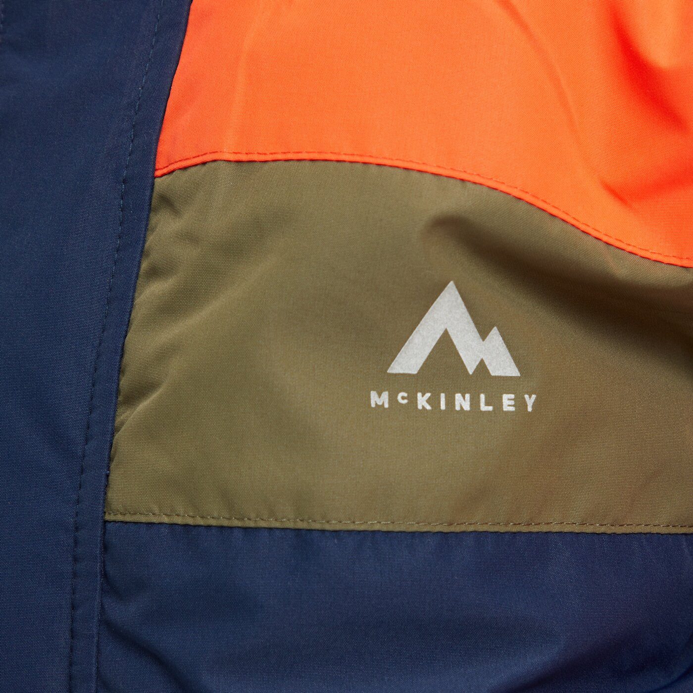 McKINLEY Schneeoverall KK.-Overall Corey II kds 908 NAVY DARK/RED/OLIVE