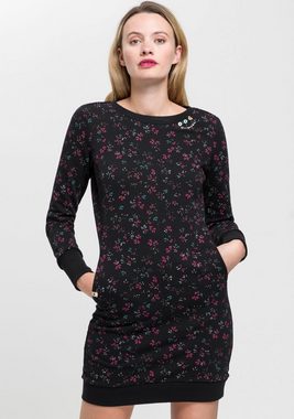 Ragwear Sweatkleid MENITA O im Mille-Fleur All Over-Print