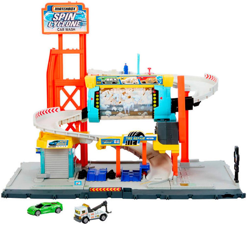 MATCHBOX Spiel-Gebäude Matchbox Super Auto Center, inklusive 2 Spielfahrzeu günstig online kaufen